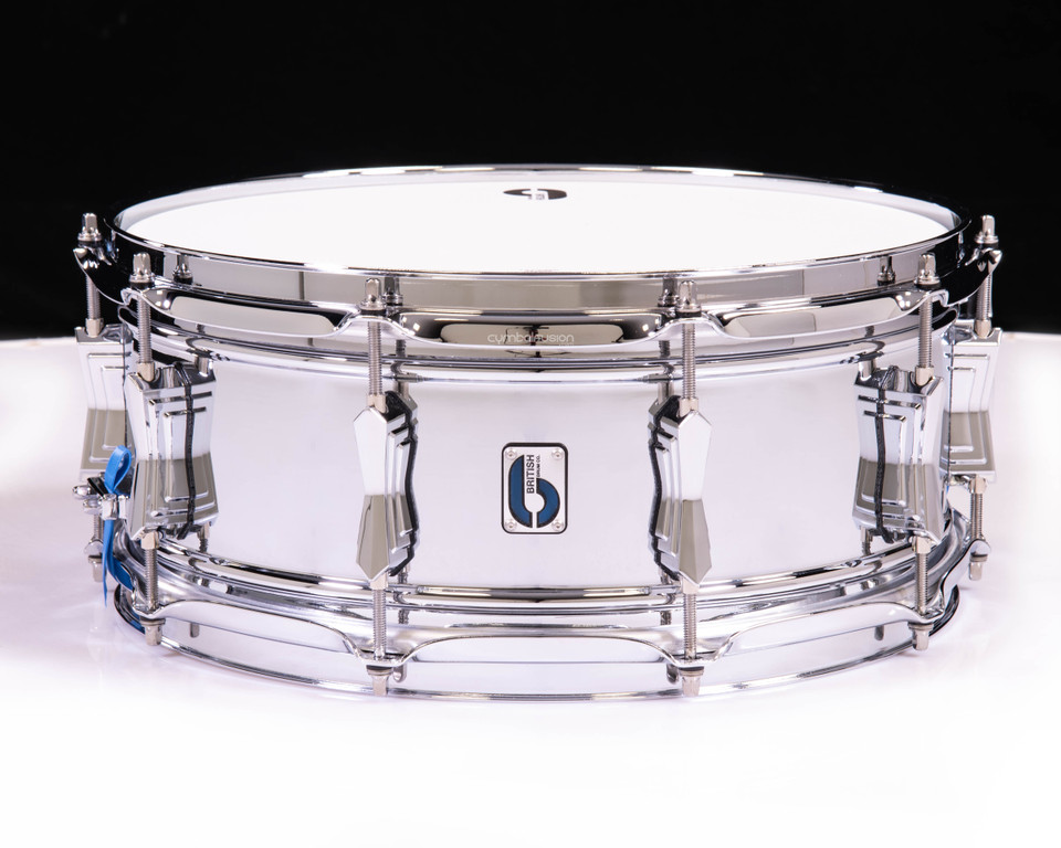 British Drum Company 14X6 Pro Snare Bluebird