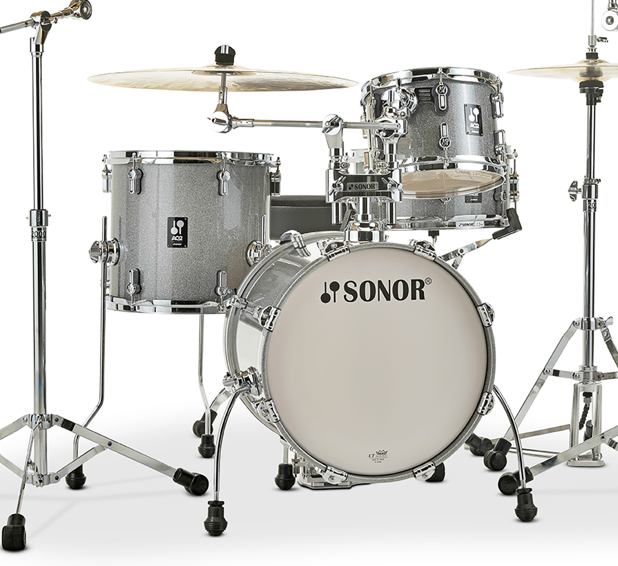 Sonor AQ2 Safari Drum Set - Titanium Quartz