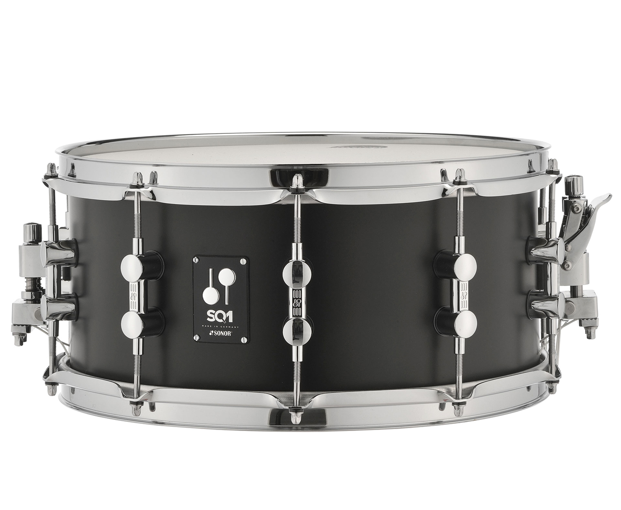 Sonor SQ1 14x6.5 Snare Drum - GT Black 100% Birch Shell