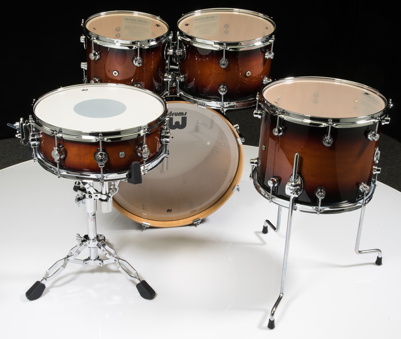 DW Design Series Frequent Flyer 5pc Bonus Pack - Tobacco Burst