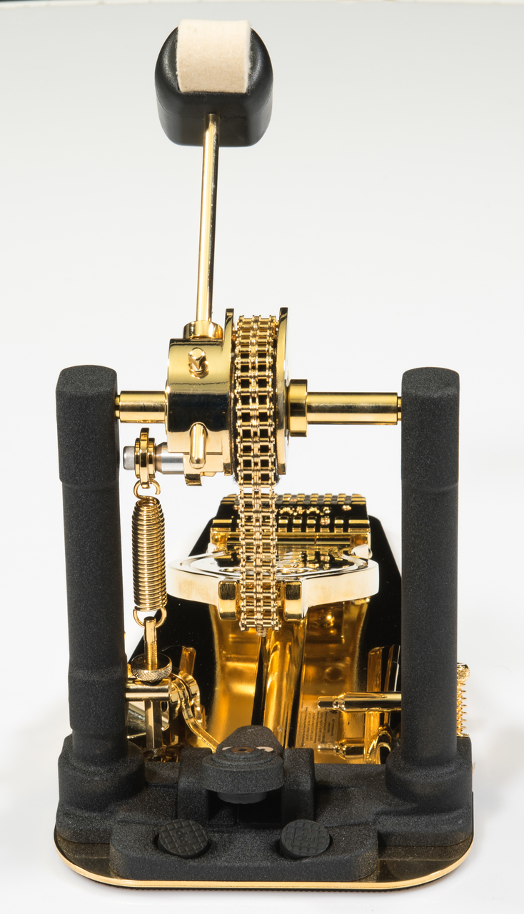 DW 9000 Series Single Bass Drum Pedal Gold Plated