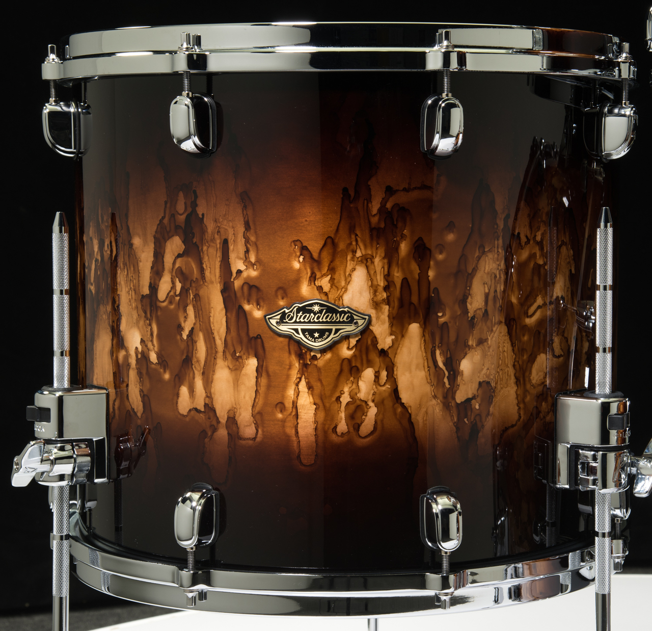 Tama Starclassic Walnut/Birch 4pc Shell Pack - Molten Brown Burst