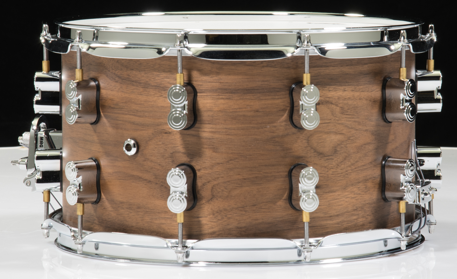 PDP Limited Edition Maple/Walnut 8x14 Snare - Natural Satin