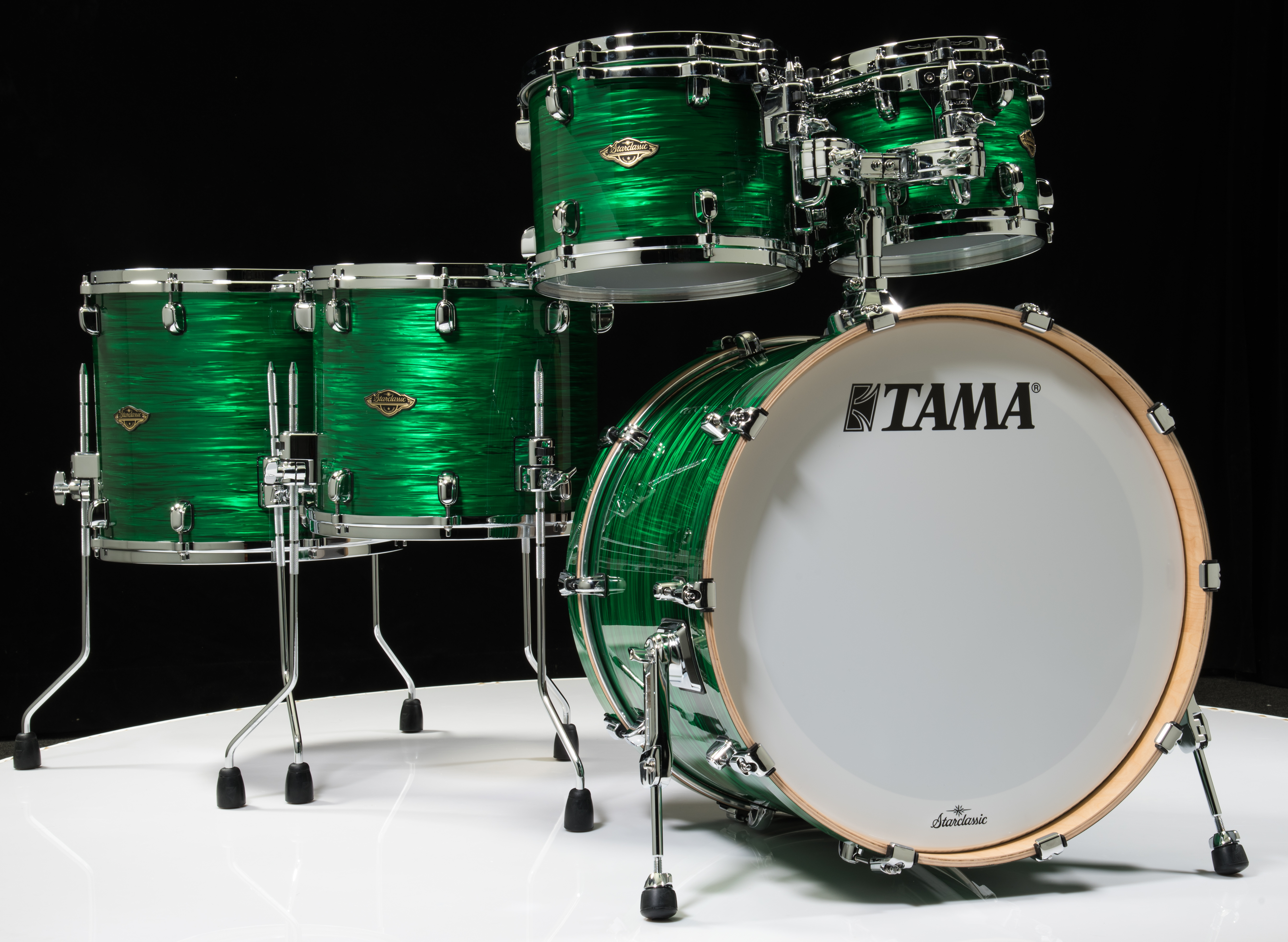 tama Tama Starclassic Walnut/Birch 5pc Shell Pack - Jade Silk