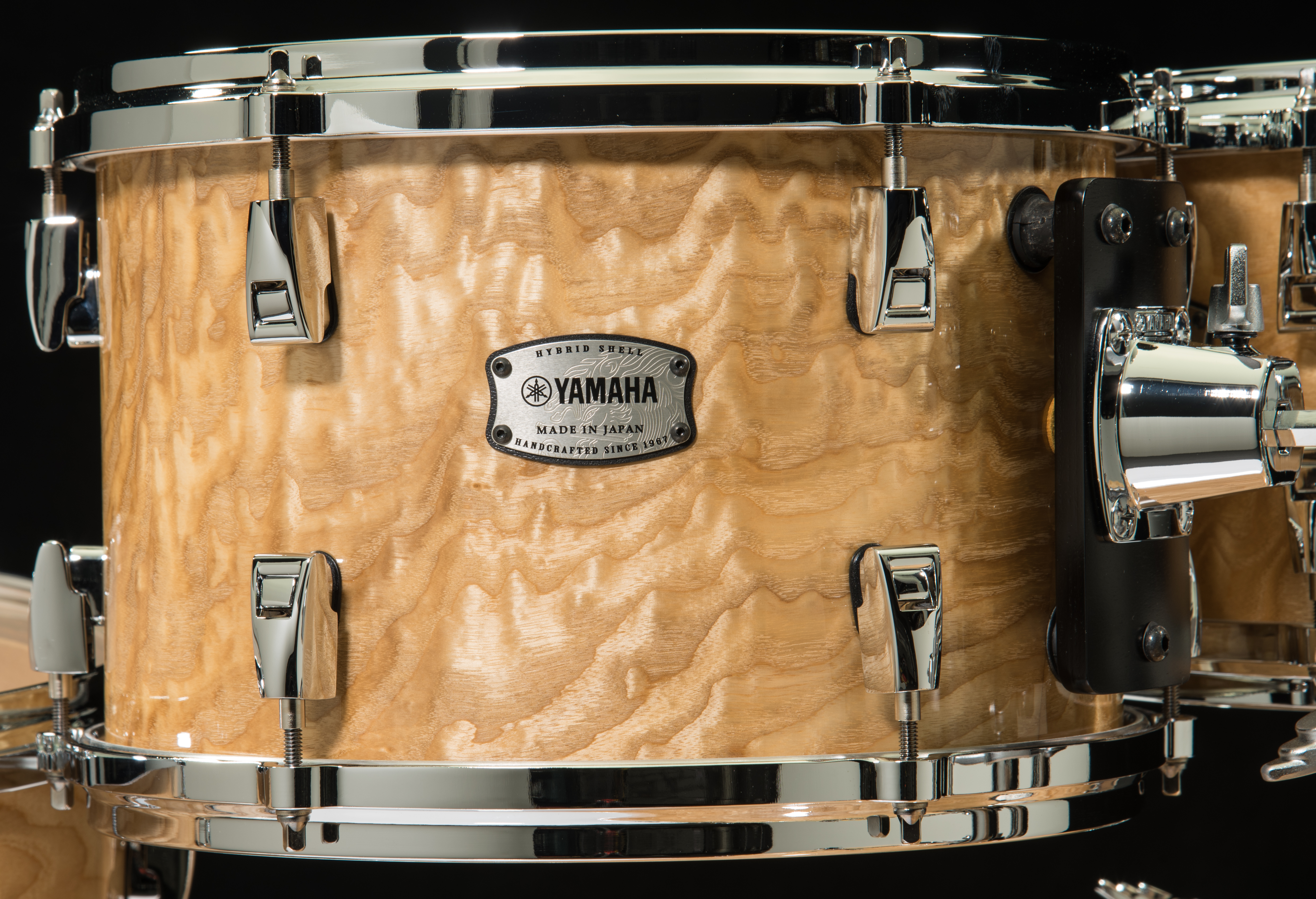 Yamaha PHX 4pc Drum Set Gloss Natural Ash with Mount