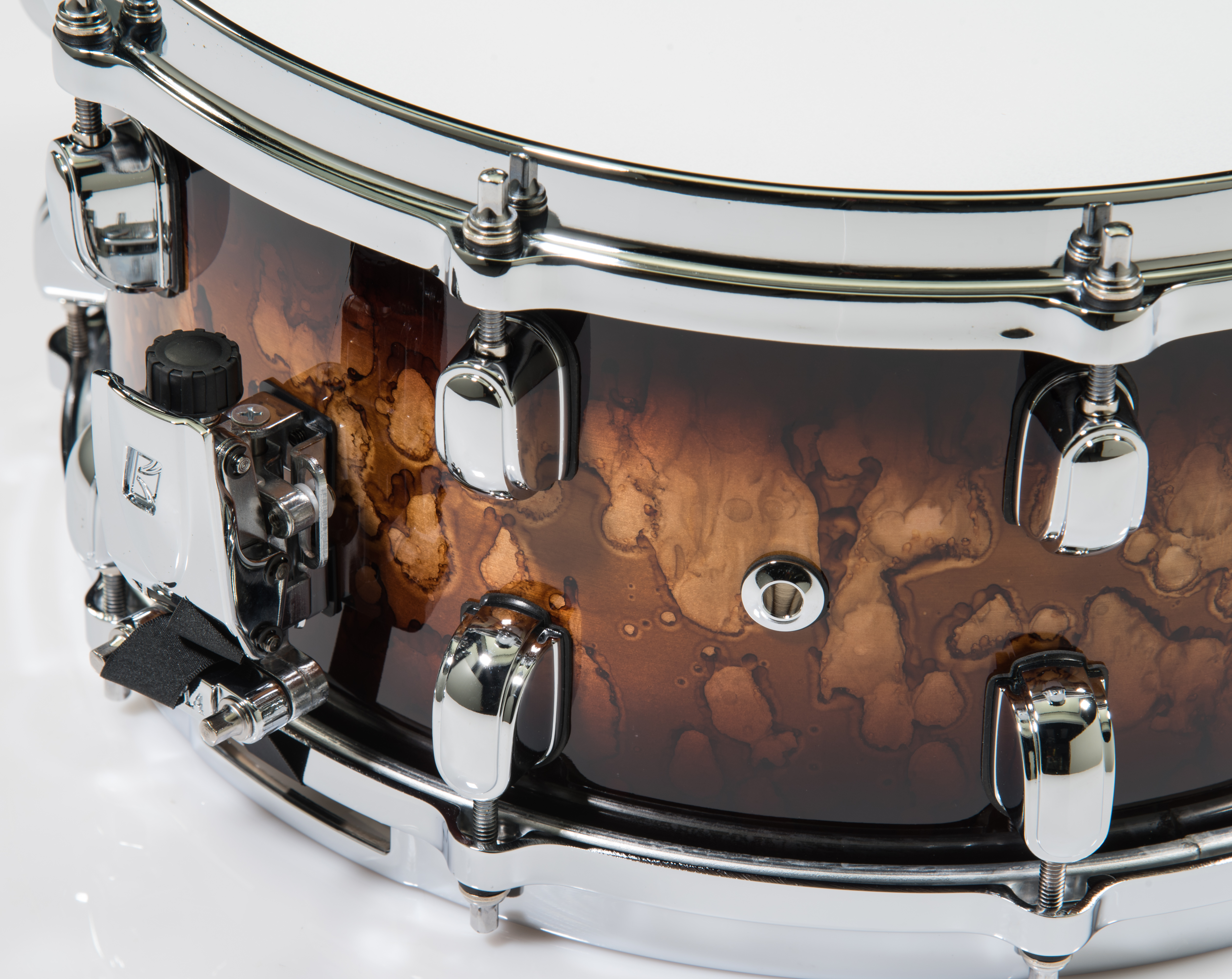 Tama Starclassic Walnut/Birch 6.5x14 Snare - Molten Brown Burst