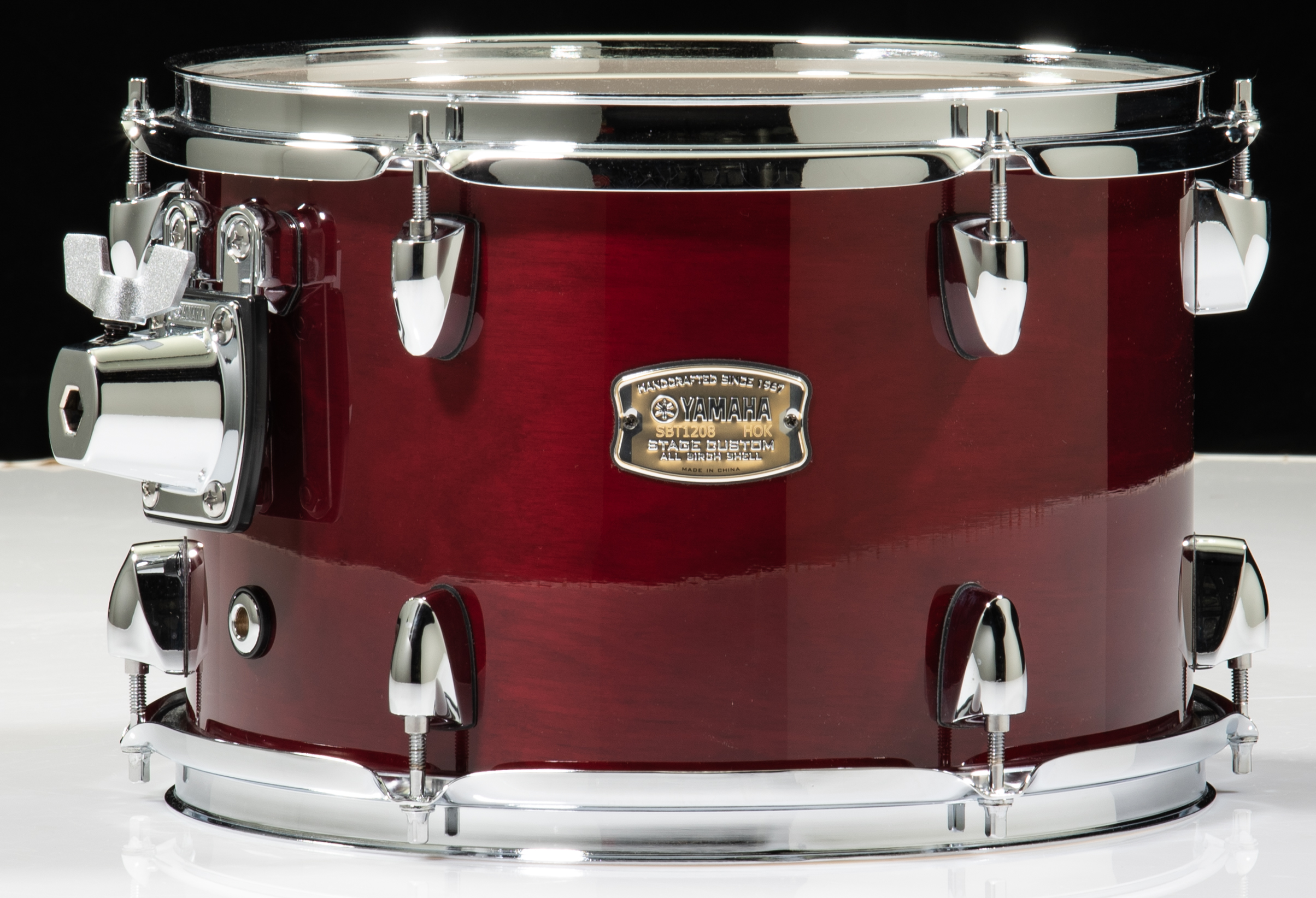 Yamaha Stage Custom Birch 12x8 Tom - Cranberry Red