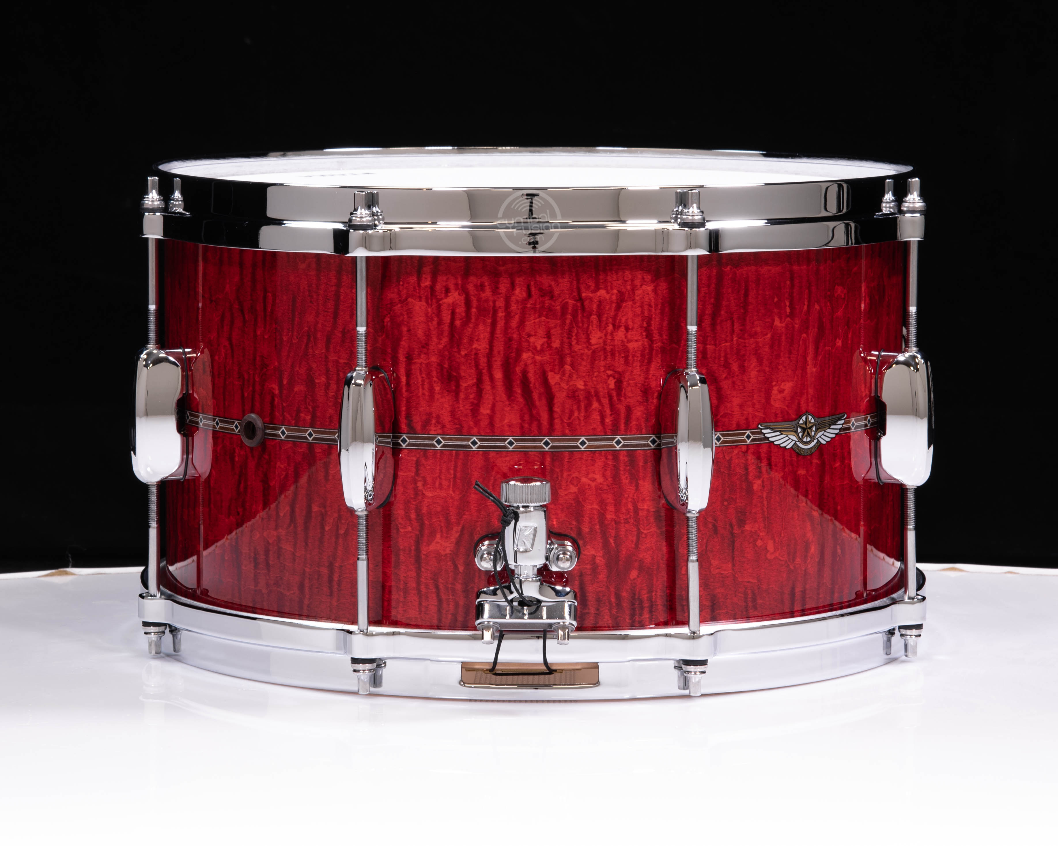 Apple - tama Tama Star Maple 14x8 Snare - Raspberry Curly Maple