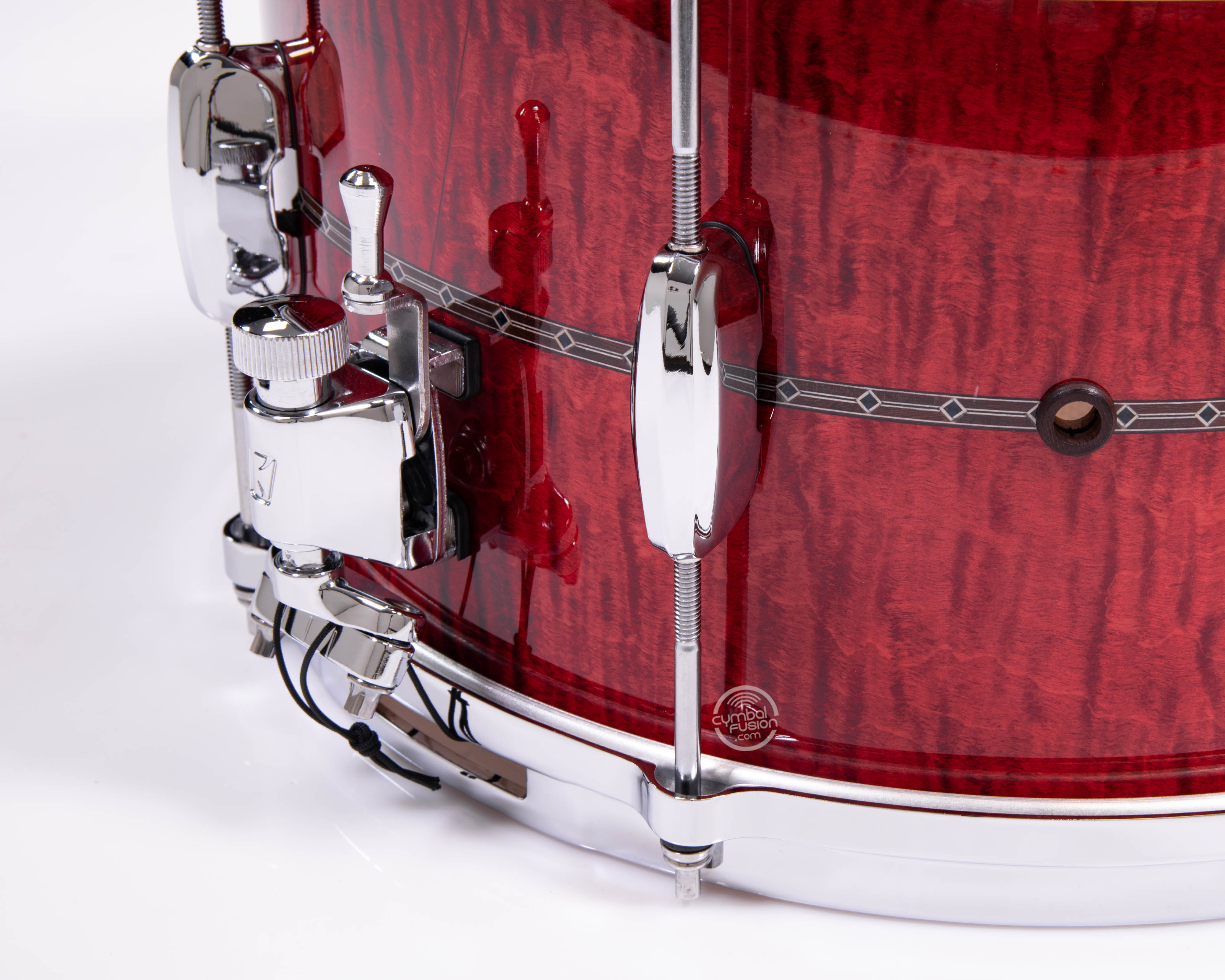 Tama Star Maple 14x8 Snare - Raspberry Curly Maple