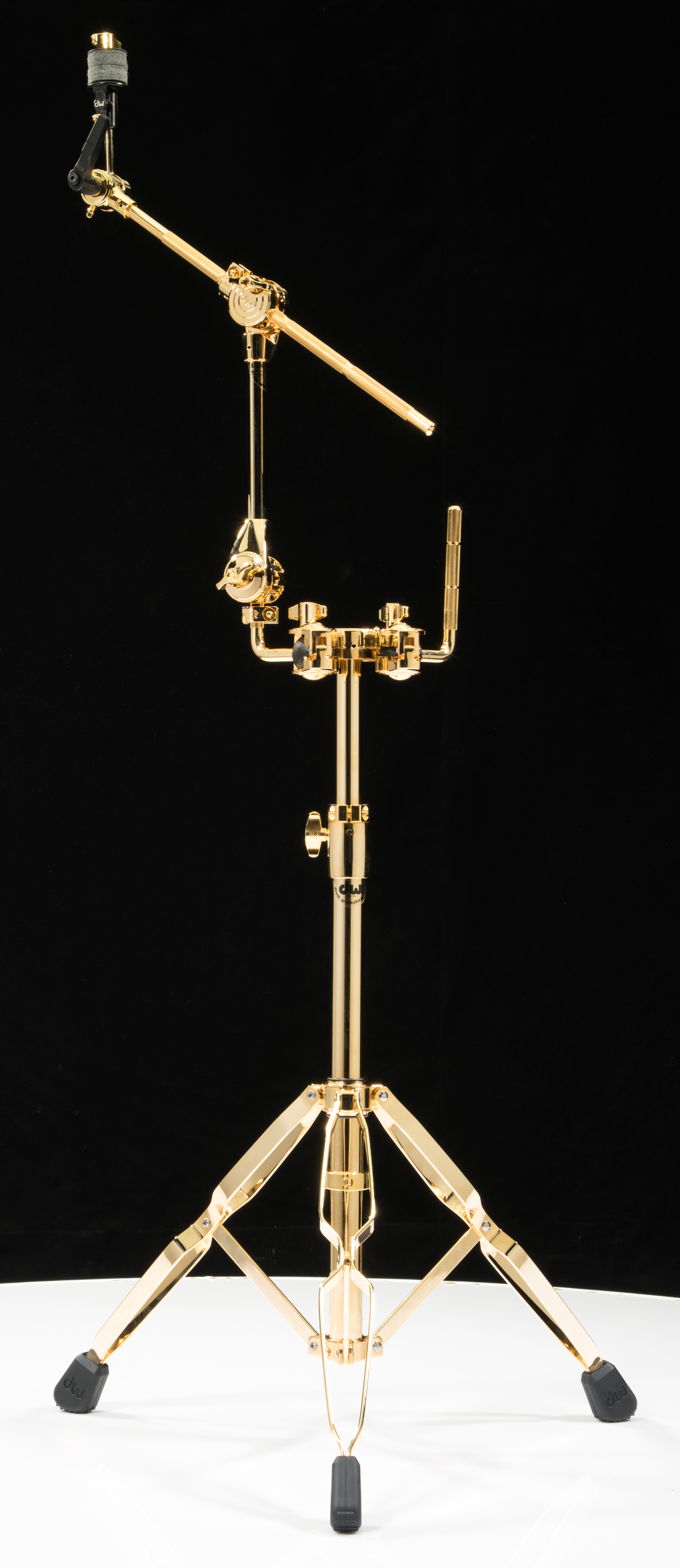DW 9999 Single Tom / Cymbal Stand Gold