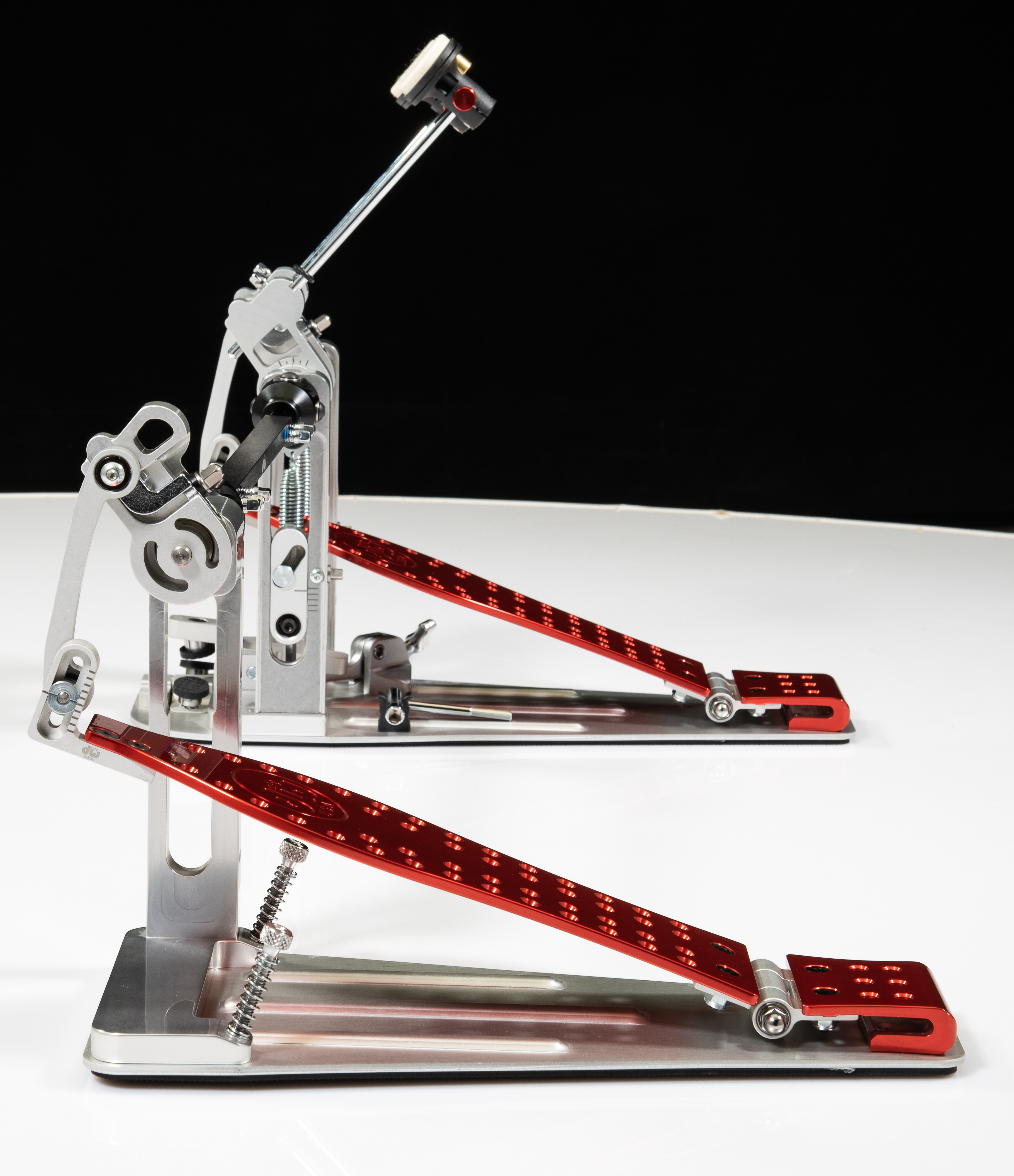 Love A s様　DC dig w DW USA Machined Direct Drive Double Pedal - Special Edition Red