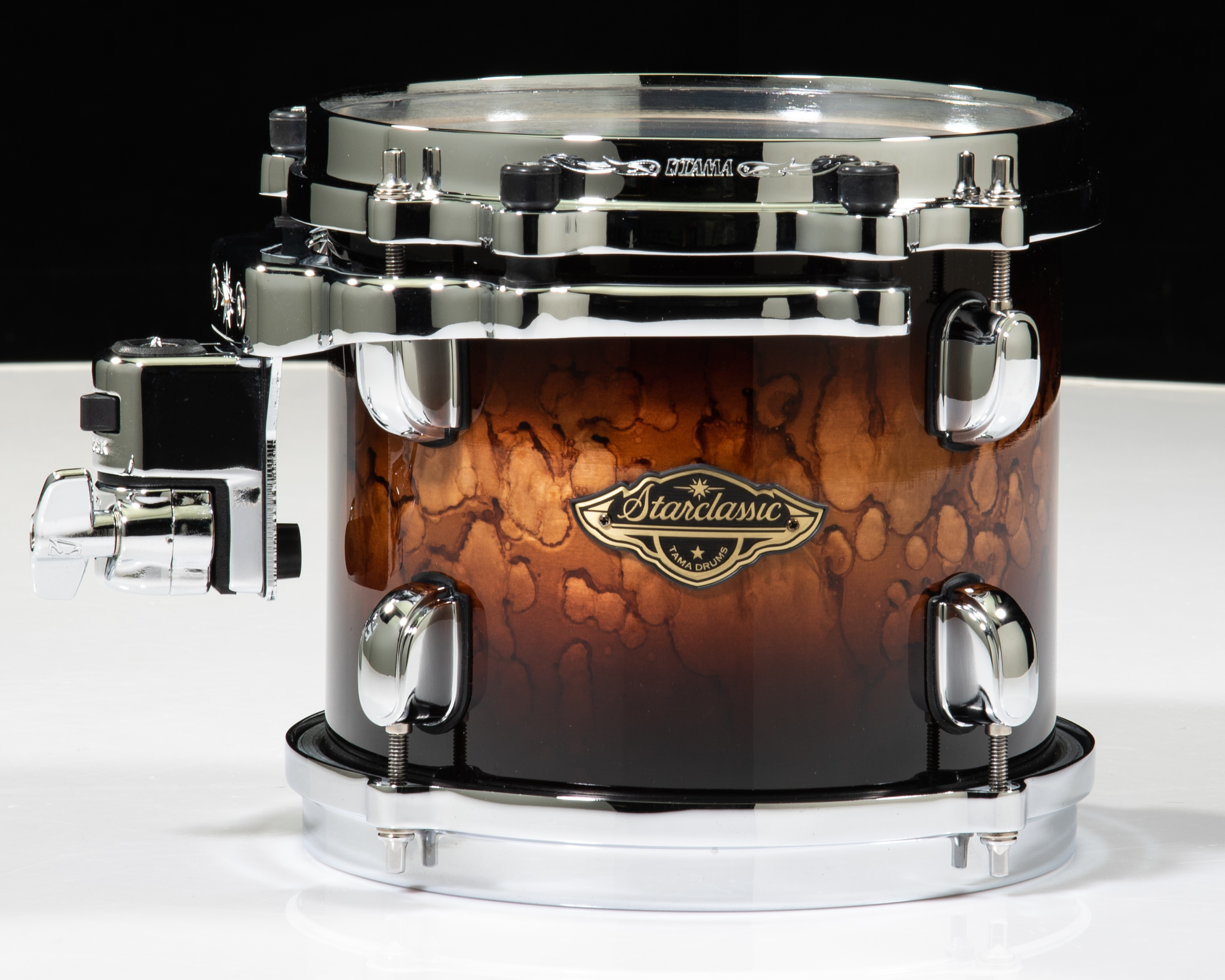 Tama Starclassic Walnut/Birch 8x7 Tom - Molten Brown Burst