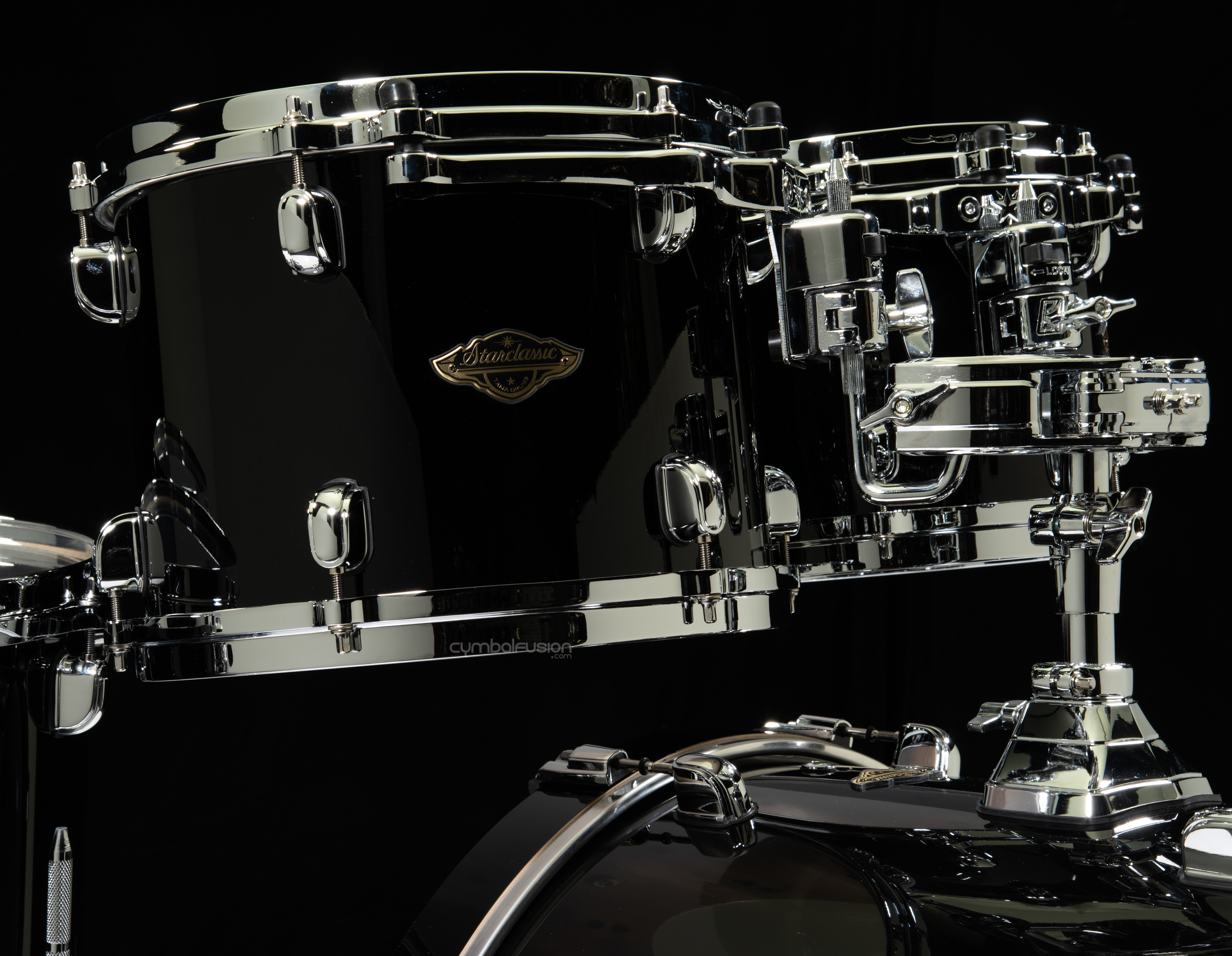 Tama Starclassic Walnut/Birch 5pc Shell Pack - Piano Black