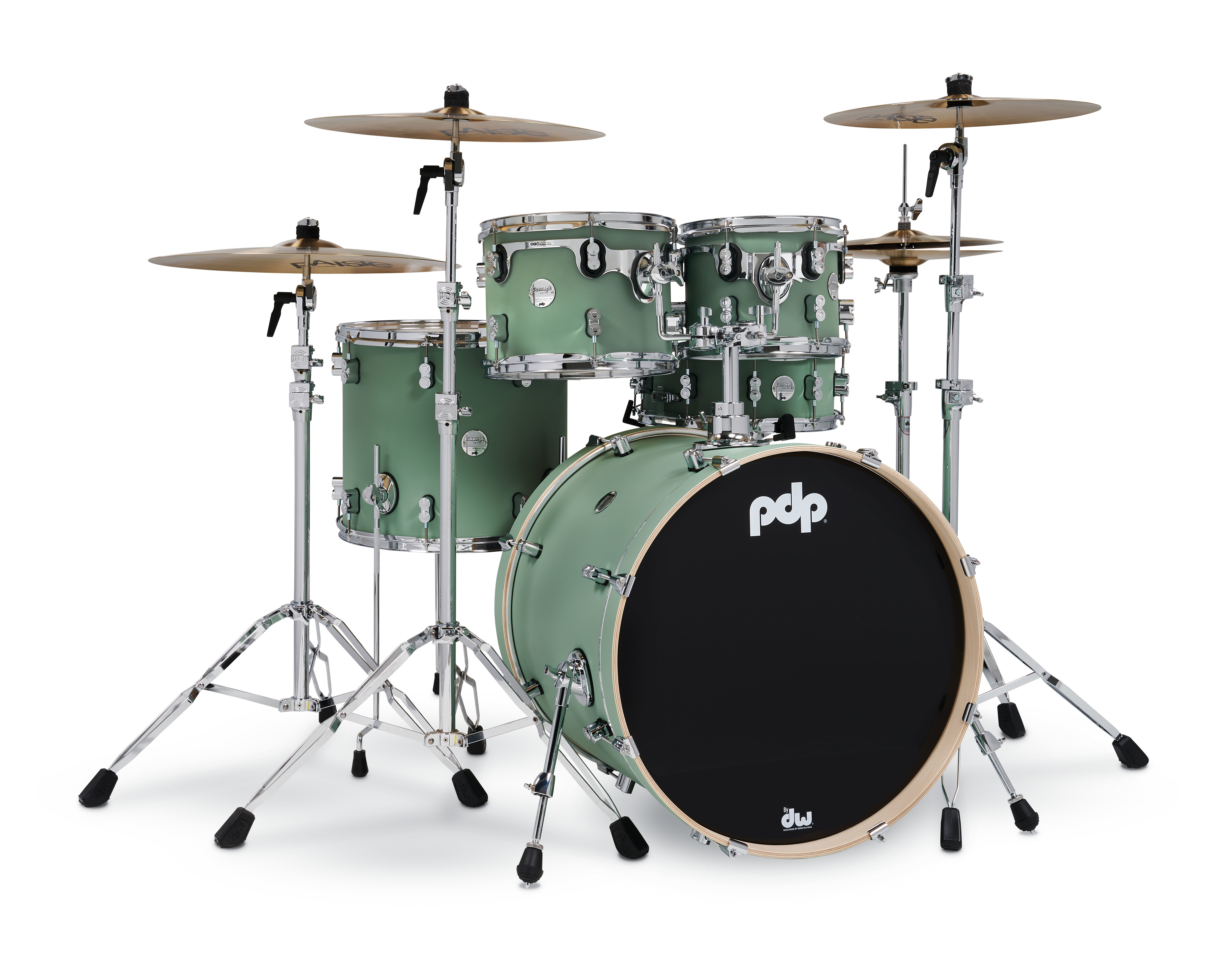 PDP Concept Maple 5pc Shell Pack - Satin Seafoam (PDCM2215SF)