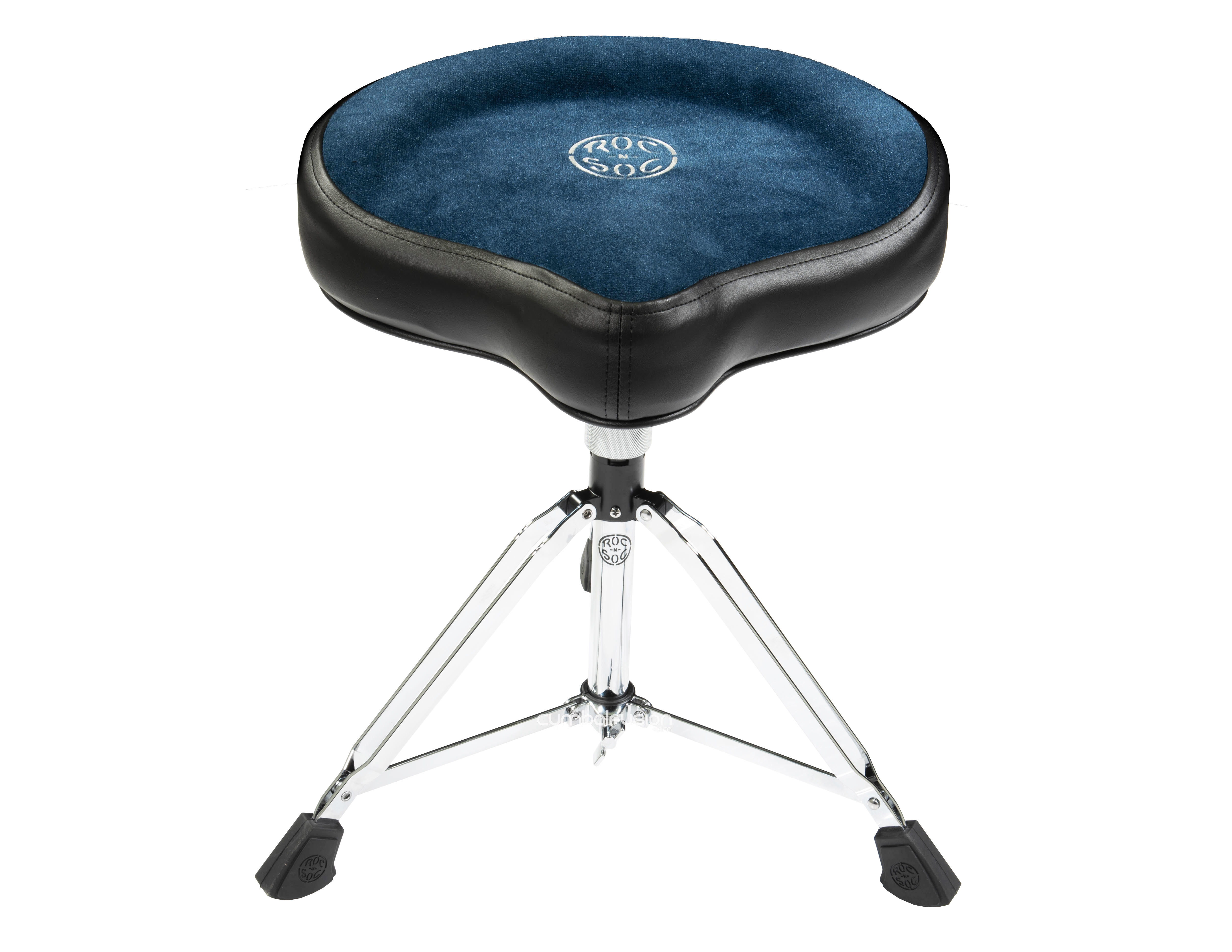 Roc-n-Soc Manual Spindle Original Saddle Seat Blue