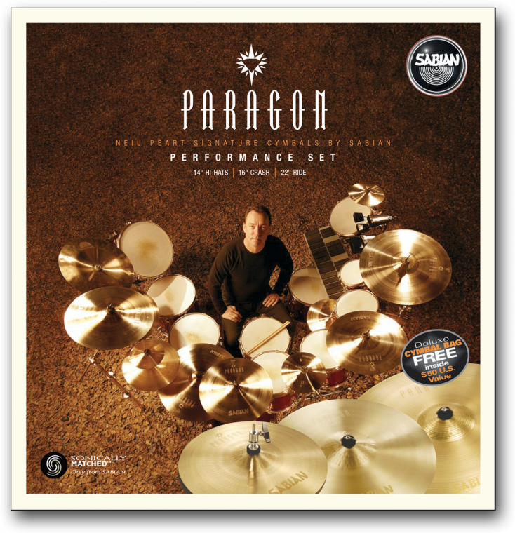 Neil peart paragon cymbal pack clearance