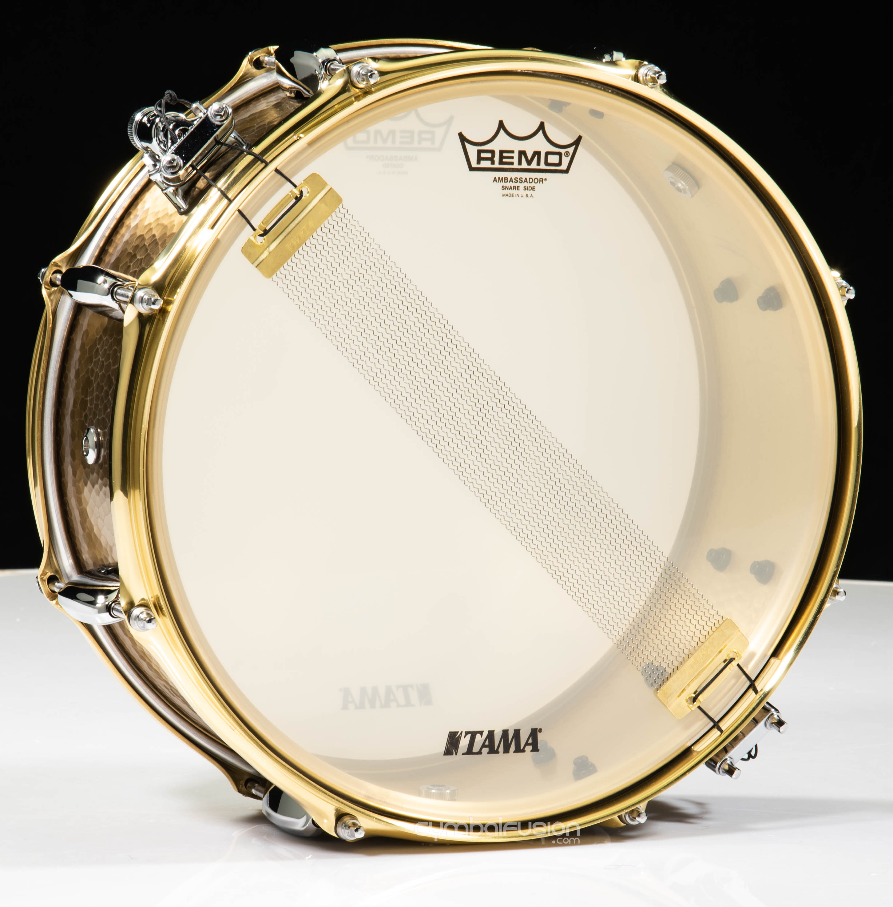 タマ　スターリザーブ ハンドハンマード　プラス　14×5.5 TBRS1455H Amazon.com: Tama STAR Reserve Hammered Brass 14 x 5.5-inch