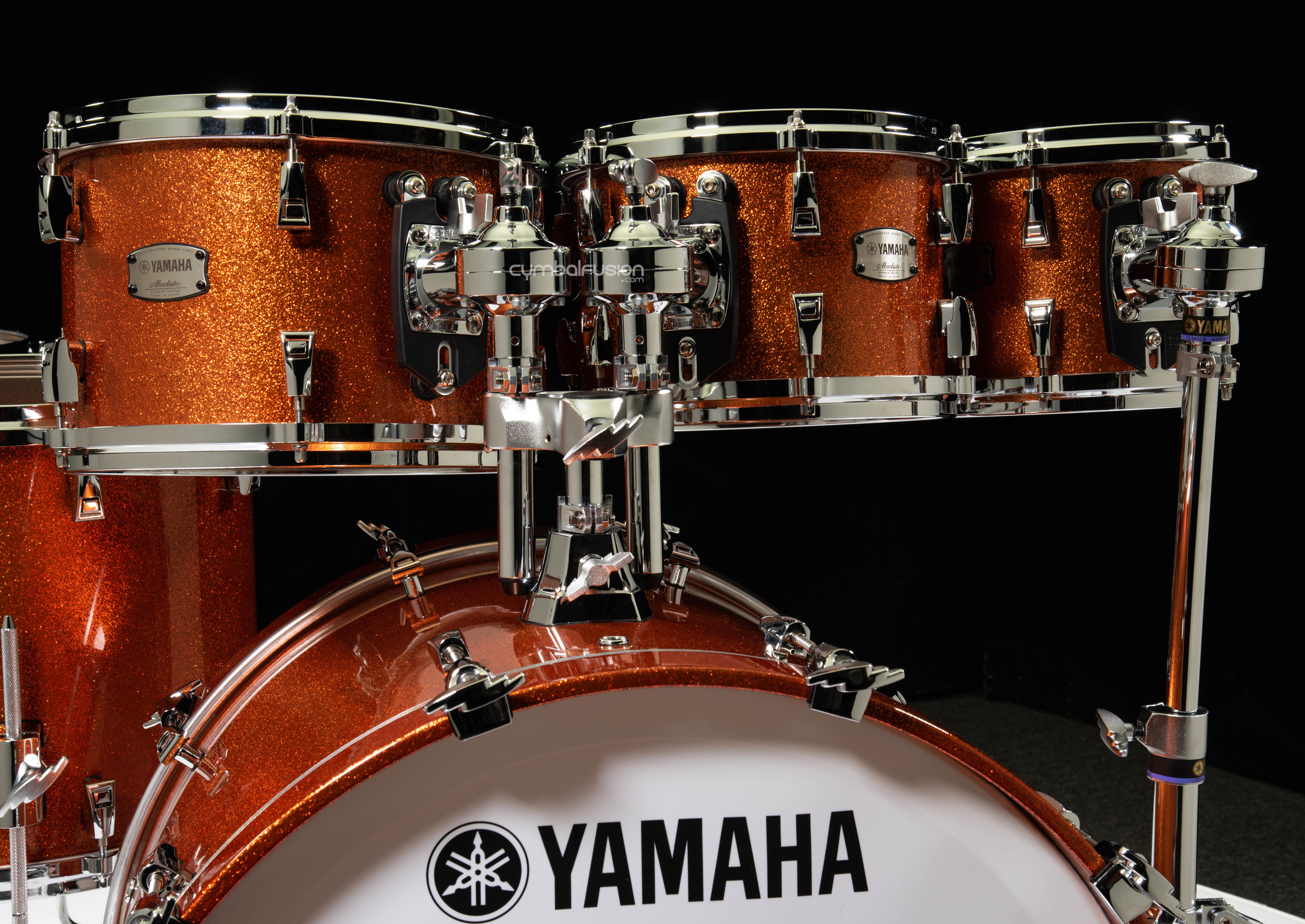 【希少】YAMAHA Maple Custom Absolute ASD0106 YAMAHA MAPLE CUSTOM ABSOLUTE ASD0106 Black Lacquer | Reverb