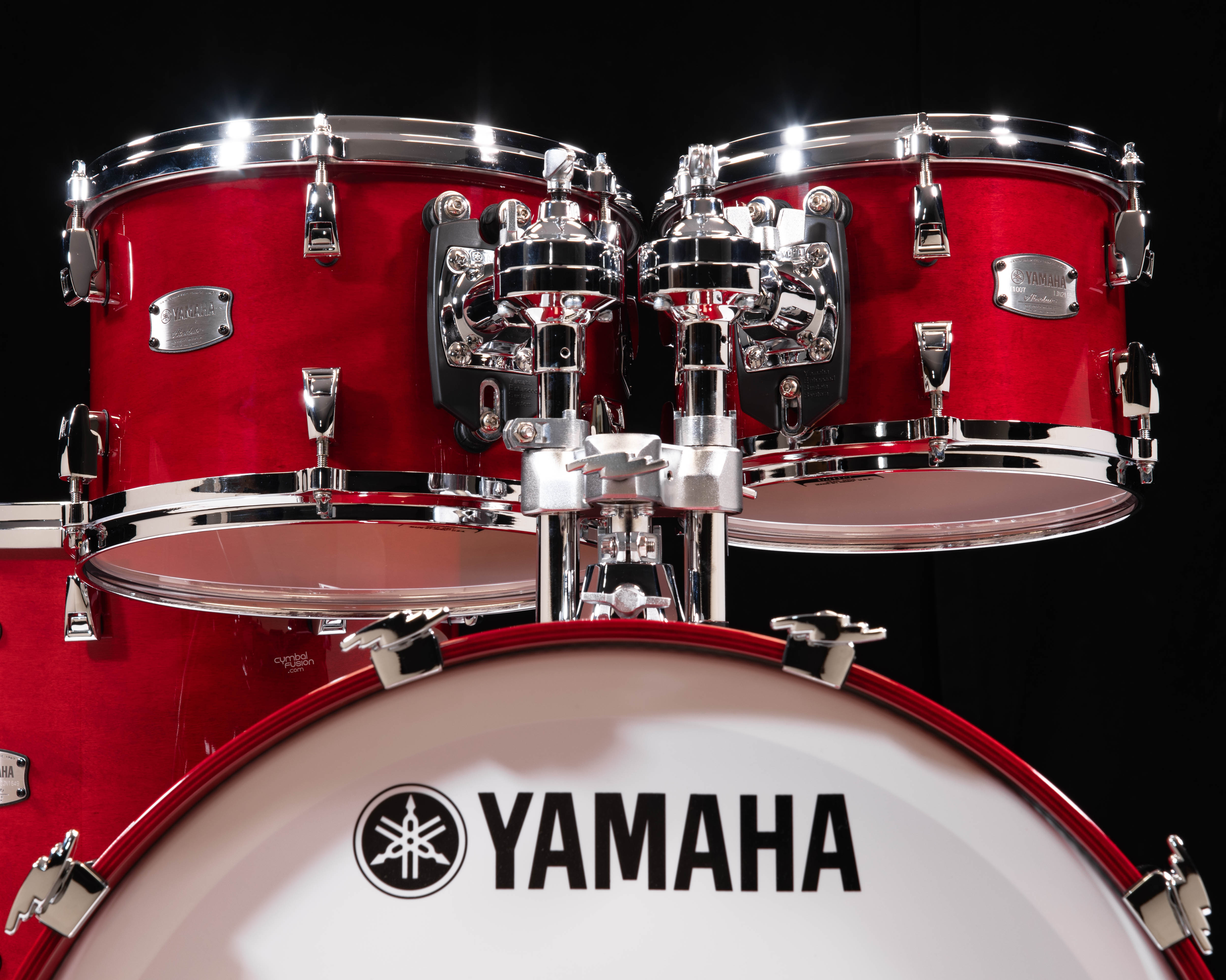 Yamaha Absolute Hybrid Maple 5pc Red Autumn 10/12/14/16/22