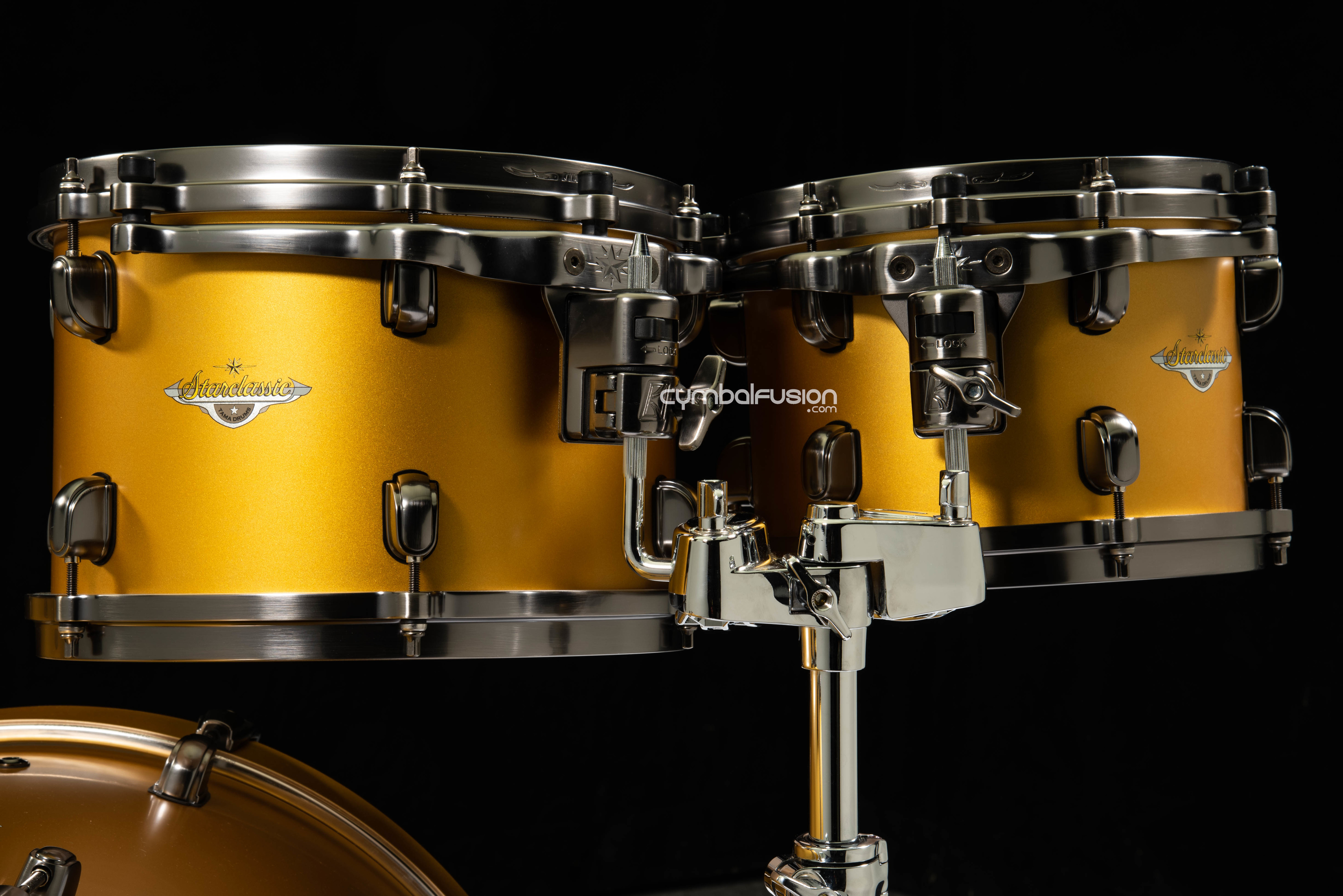 Tama Starclassic Maple 4pc Shell Pack - Satin Aztec Gold Metallic