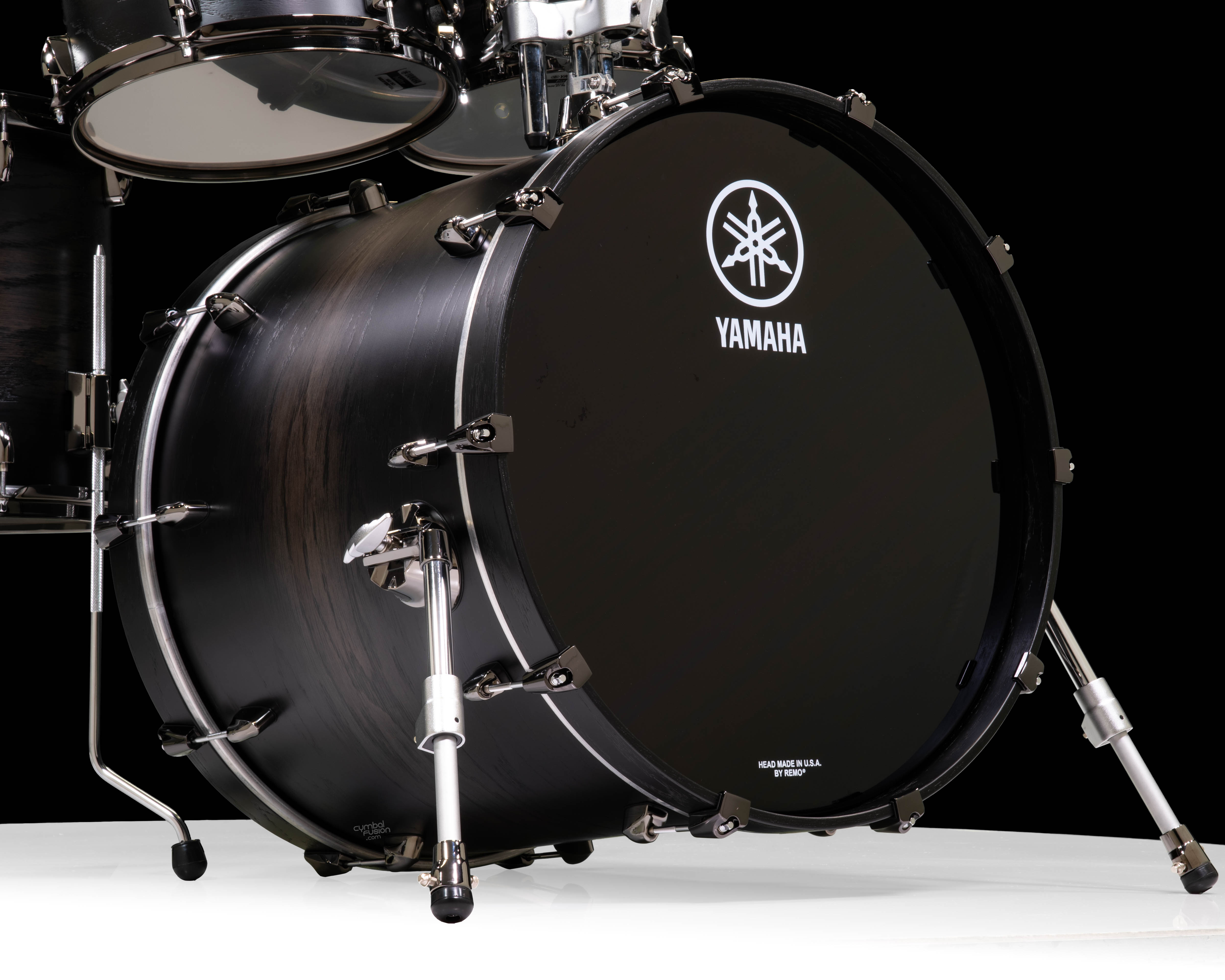 Yamaha Live Custom Hybrid Oak 5pc Shell Pack - Uzu Charcoal Sunburst