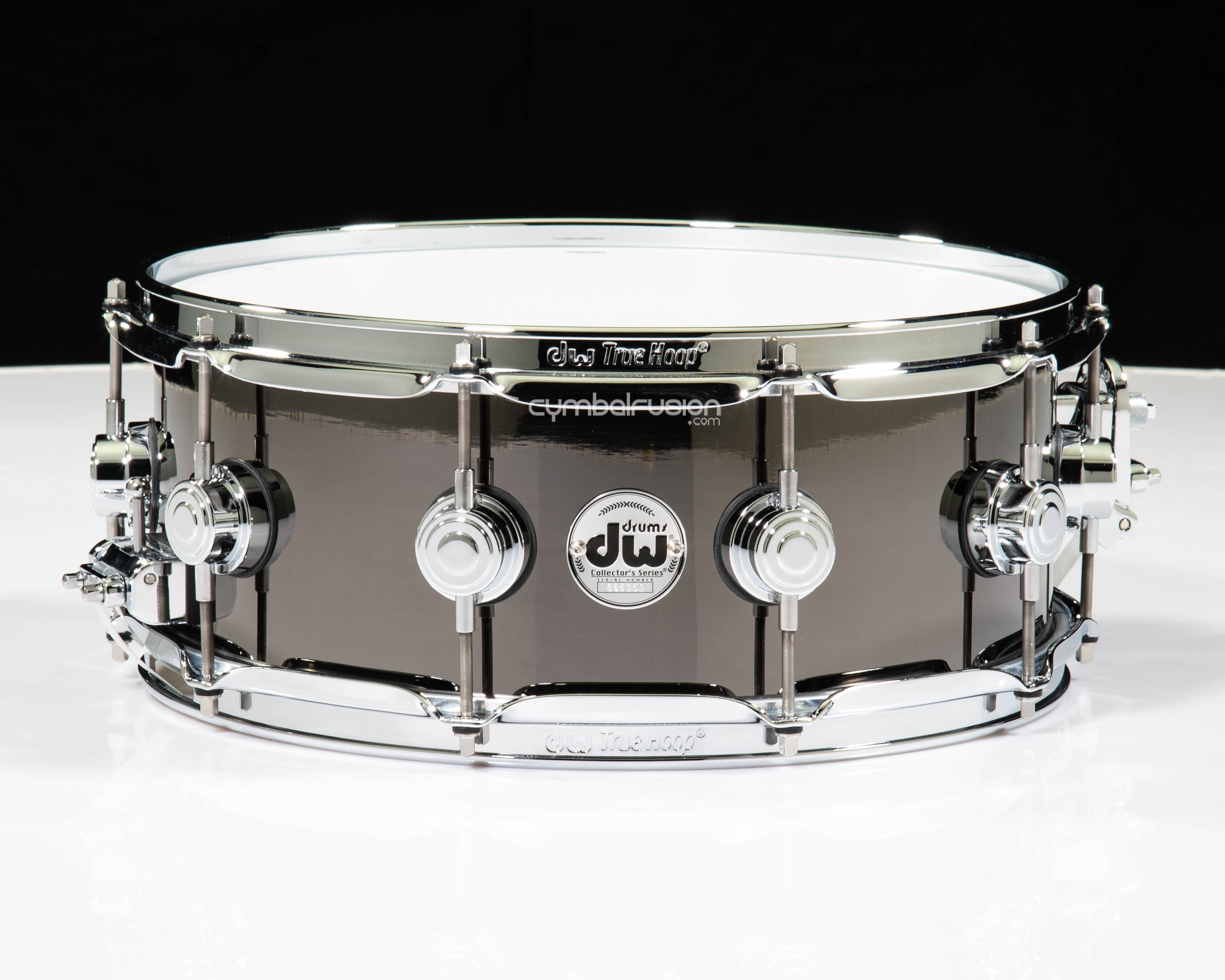 DW Collector's Series 5.5x14 Black Nickel over Brass Snare Drum