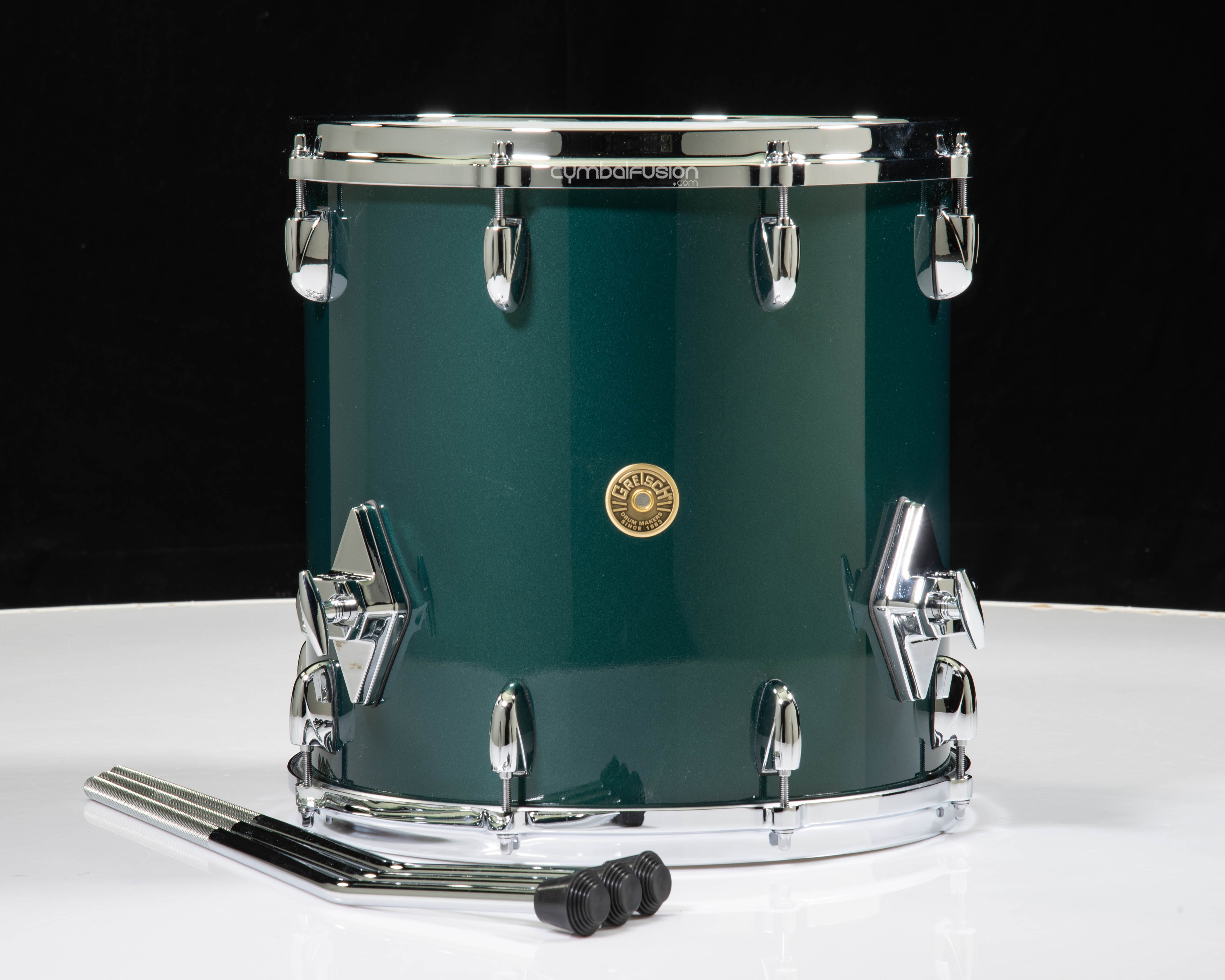 Gretsch USA Custom 14x14 Floor Tom - Cadillac Green Gloss