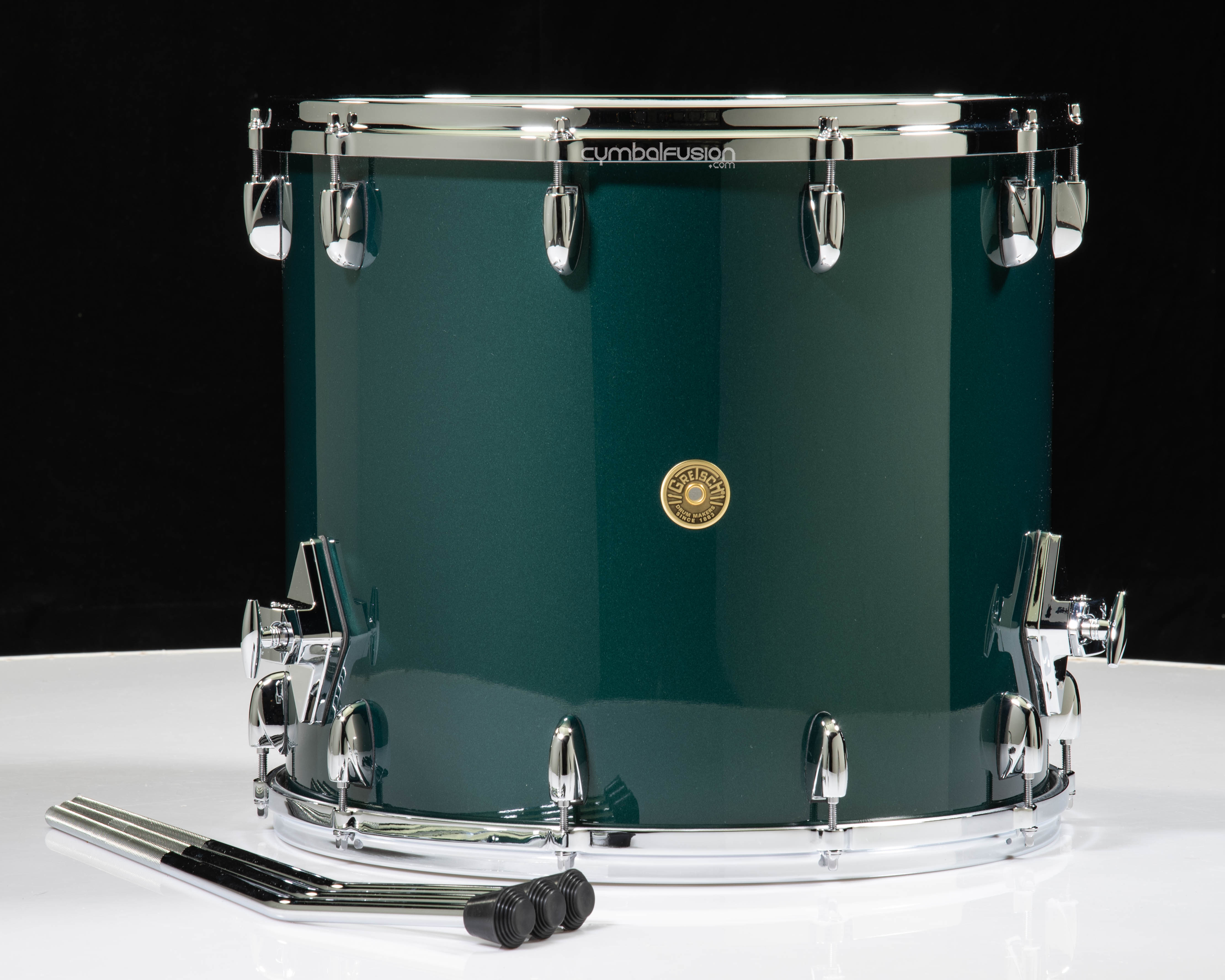 ロティサリグリル DMK-847-GR (GREEN) Gretsch USA Custom 16x18 Floor Tom - Cadillac Green Gloss