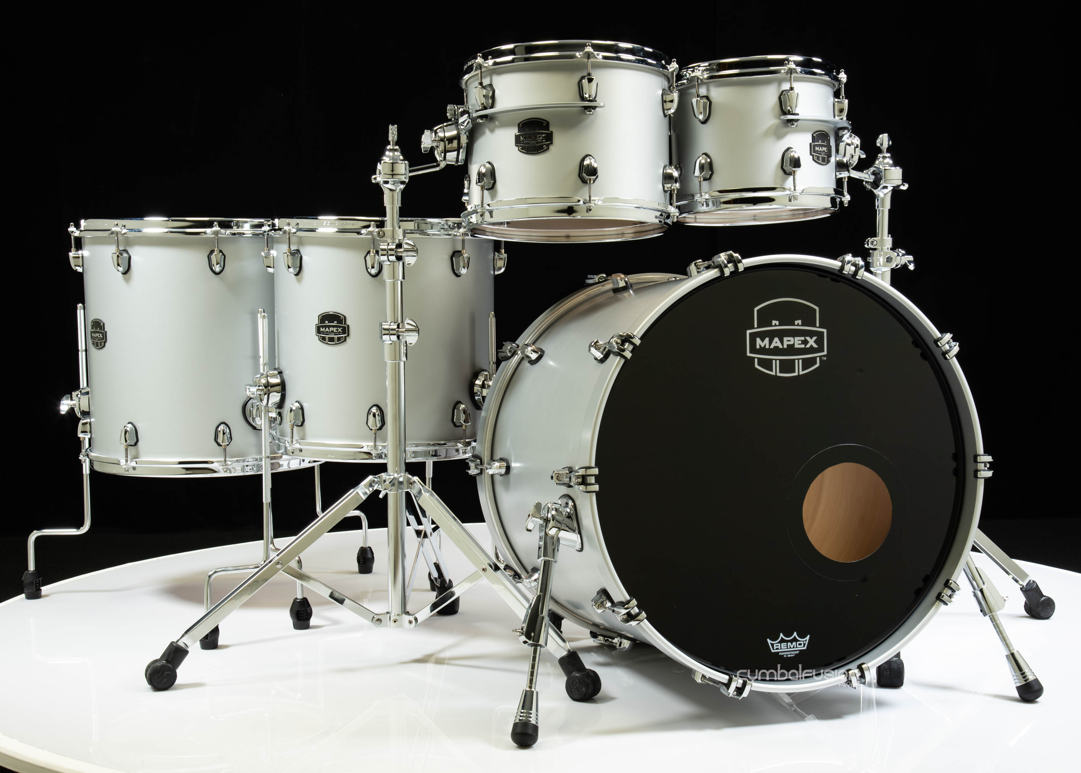 Saturn Evolution Birch/Walnut 5pc Workhorse Kit - Iridium Silver