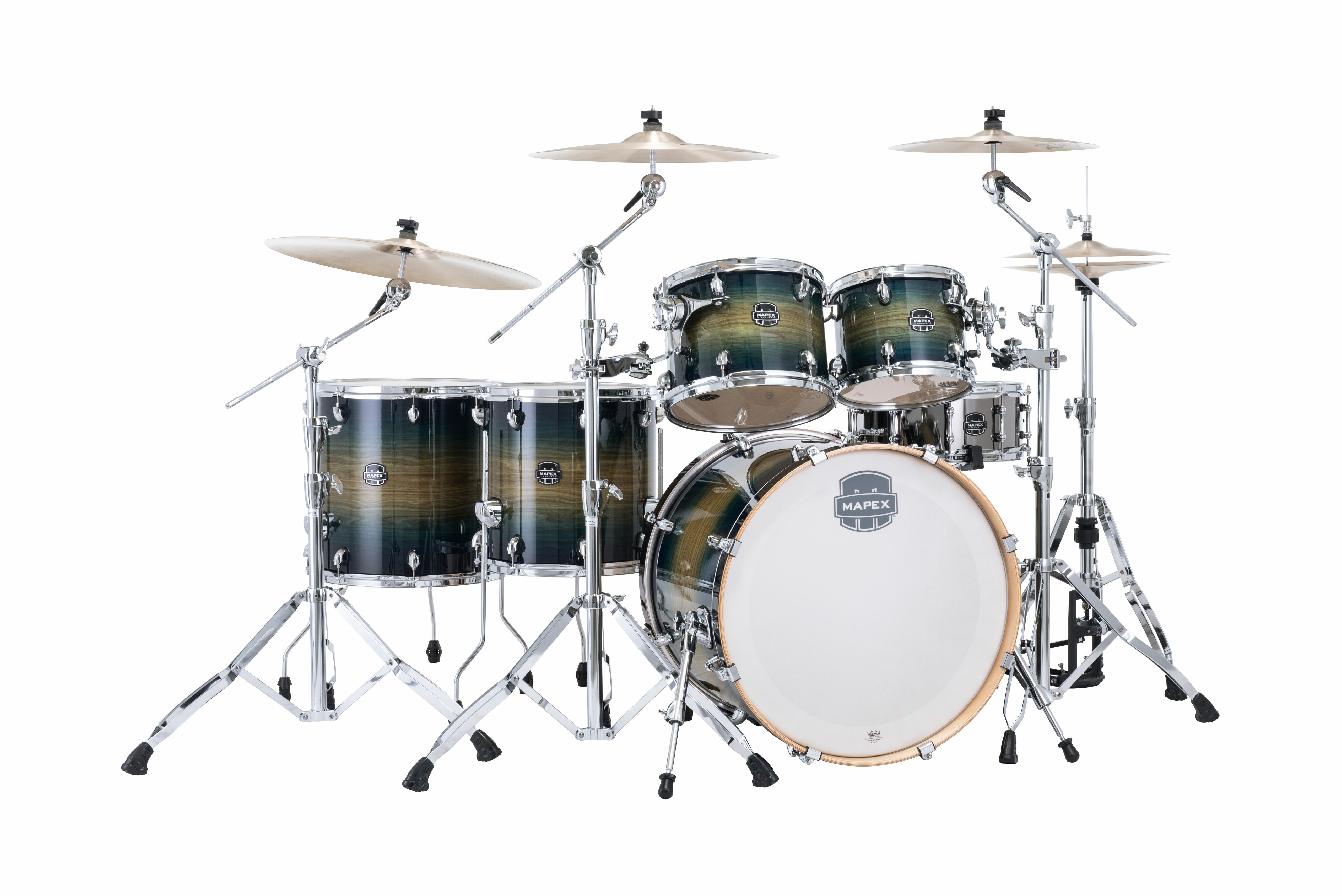 Mapex Armory 6pc Studioease Standard Shell Pack - Rainforest Burst