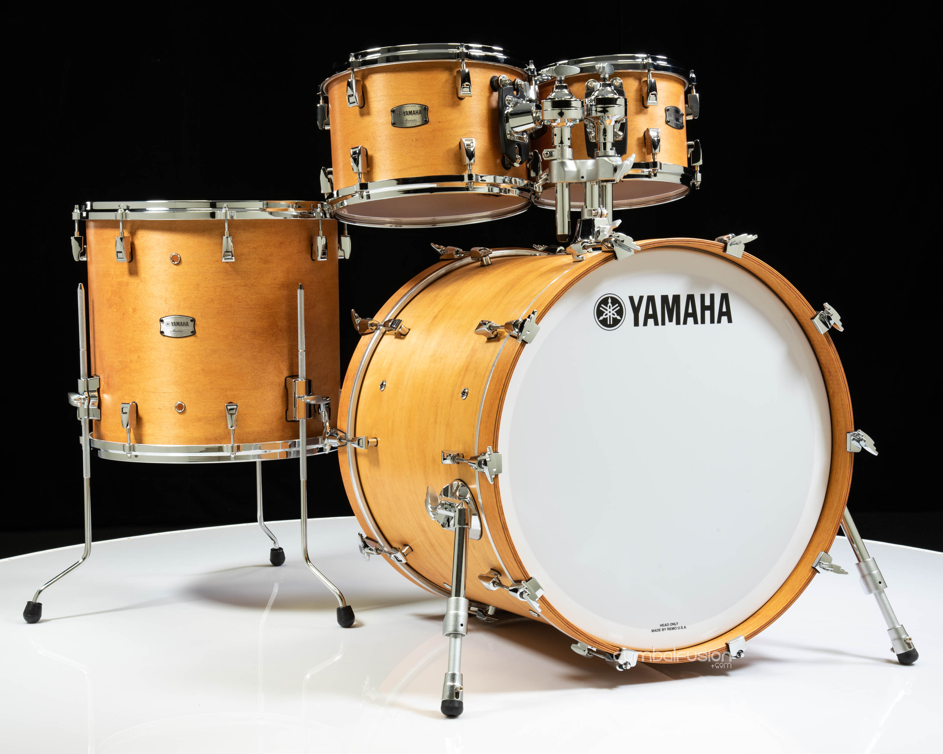 YAMAHA Maple Custom Vintage natural Yamaha Maple Custom Drum Set