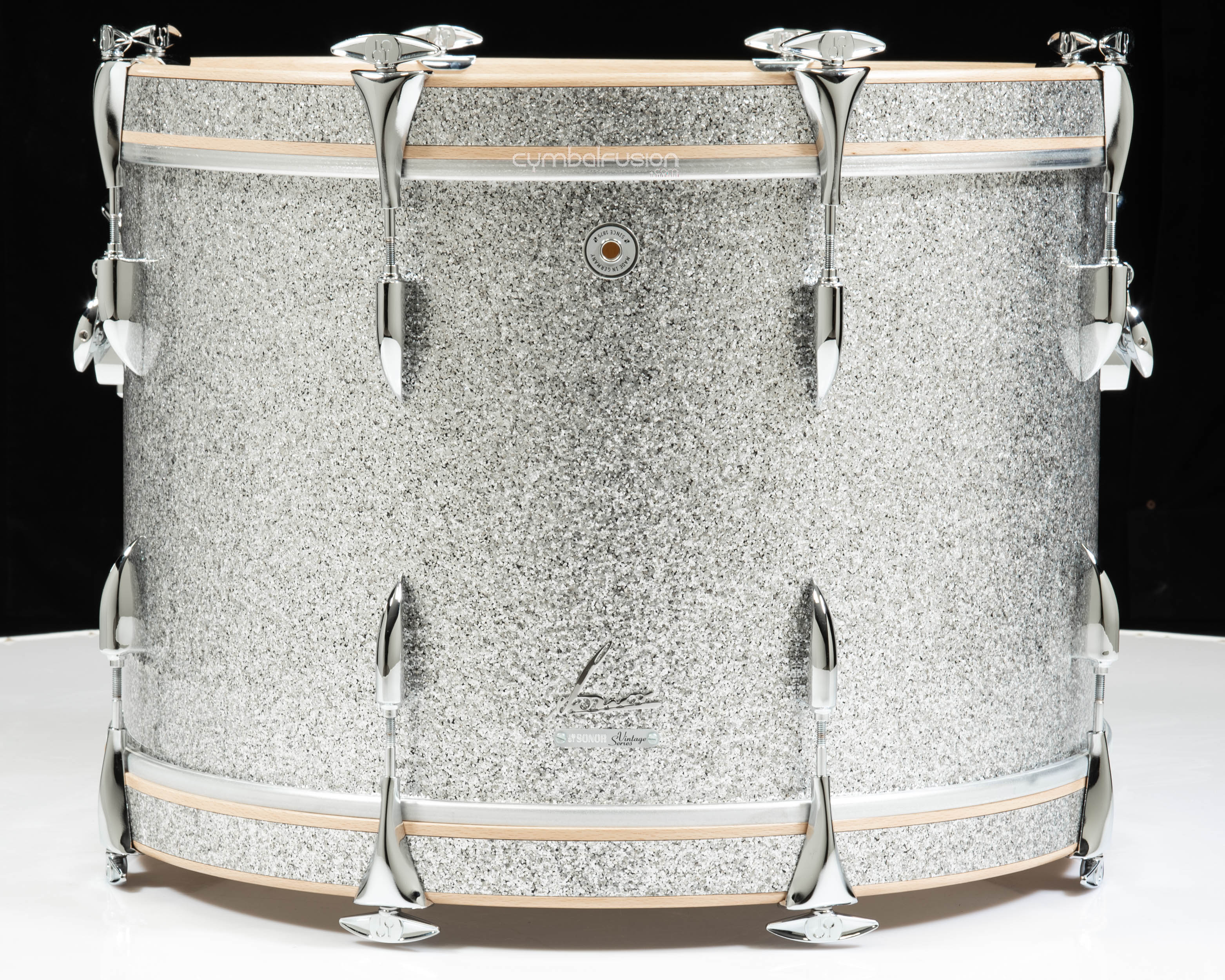 Sonor Vintage Series 22x14 Bass Drum- Vintage Silver Glitter