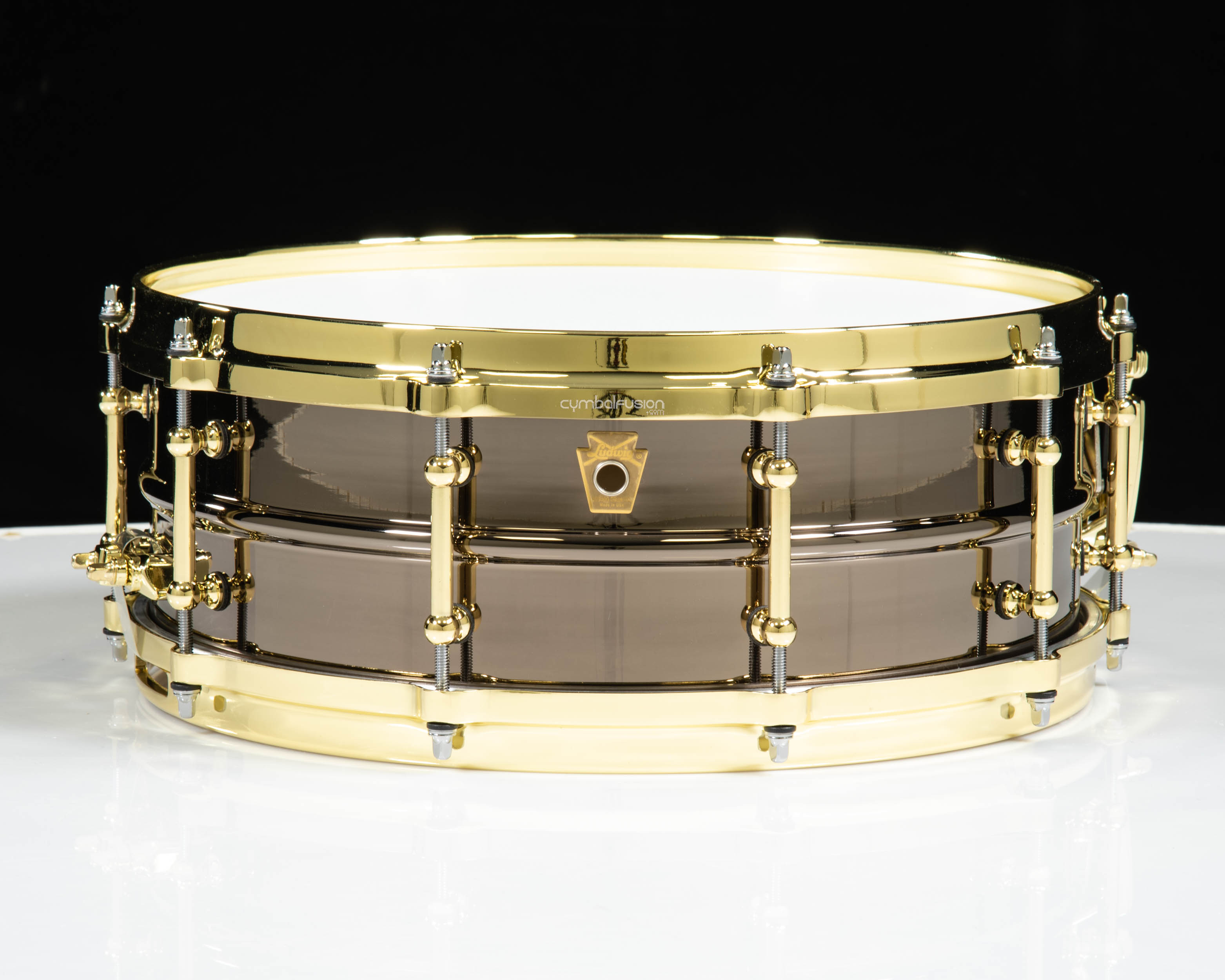 Ludwig Black Beauty 5x14 w/ Brass Trim