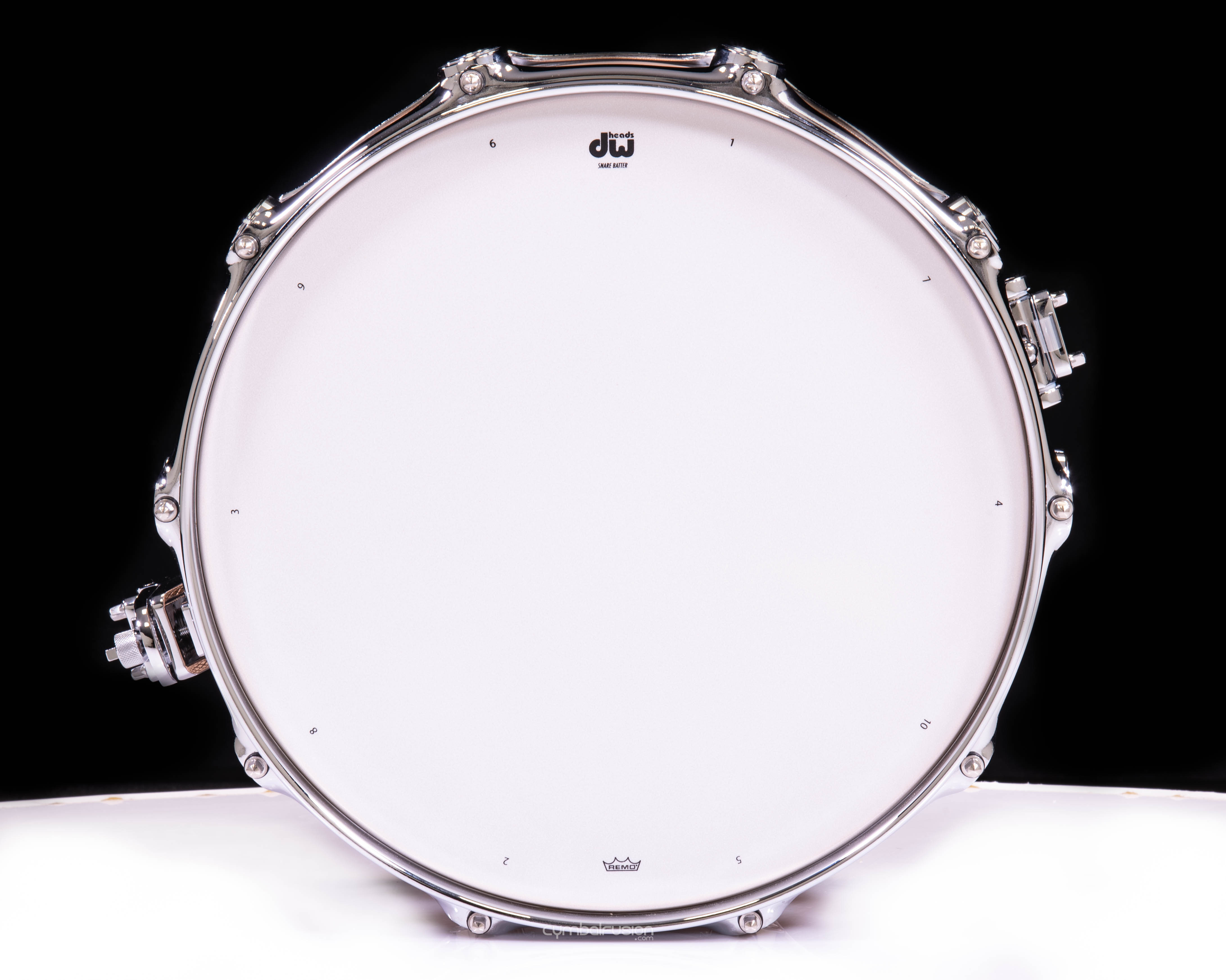 DW Collector's Knurled Bronze 5.5x14 Snare Drum w/Chrome HW