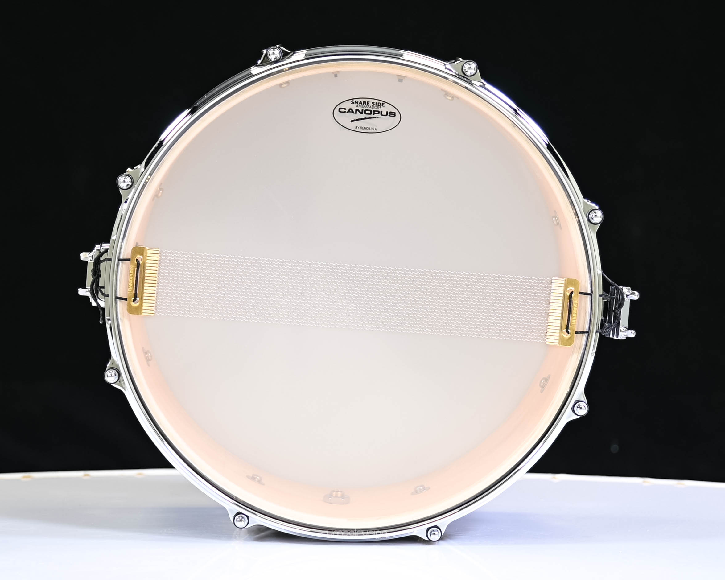 Canopus NV60-M1 6.5x14 Snare - Black Sparkle