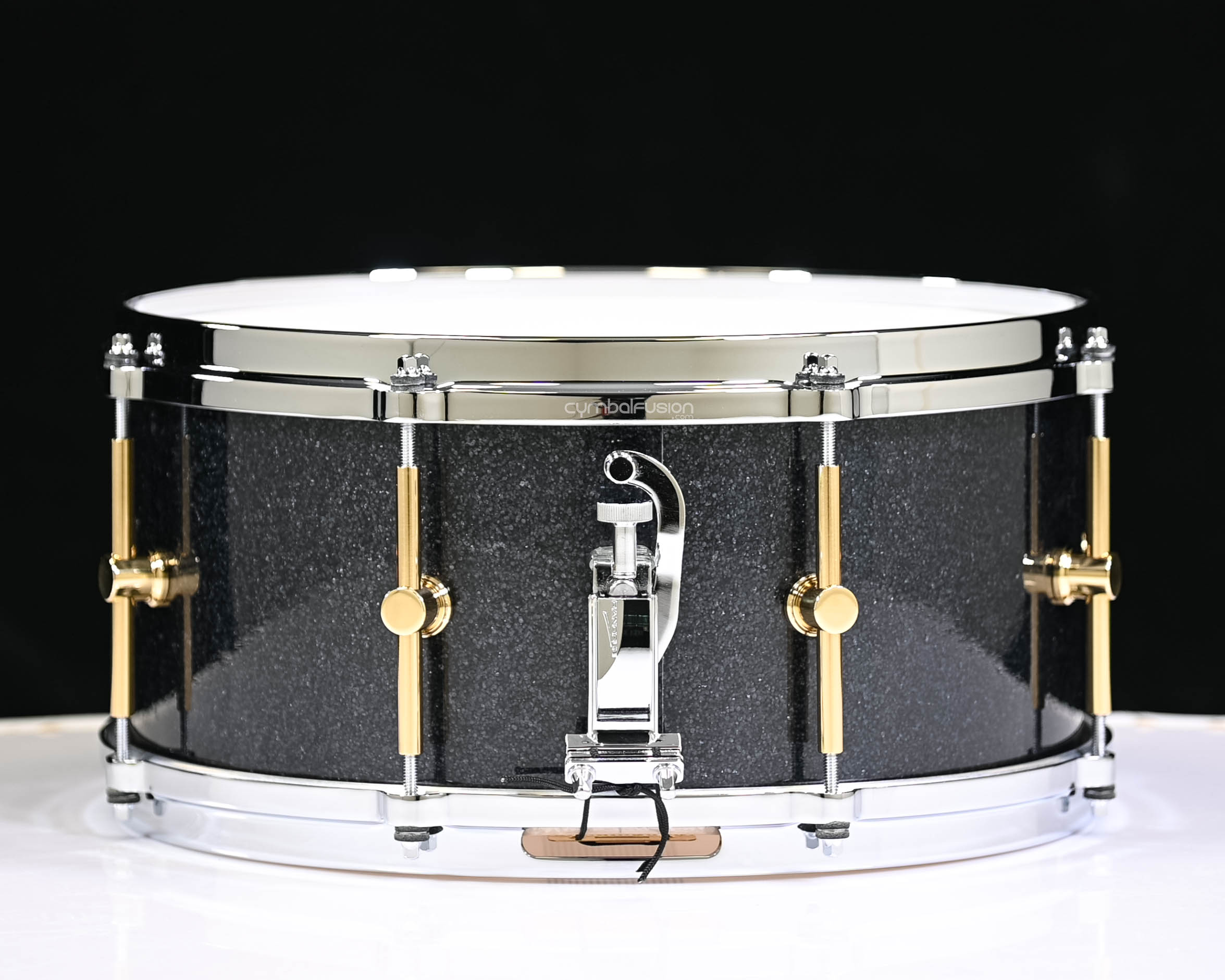Canopus NV60-M1 6.5x14 Snare - Black Sparkle