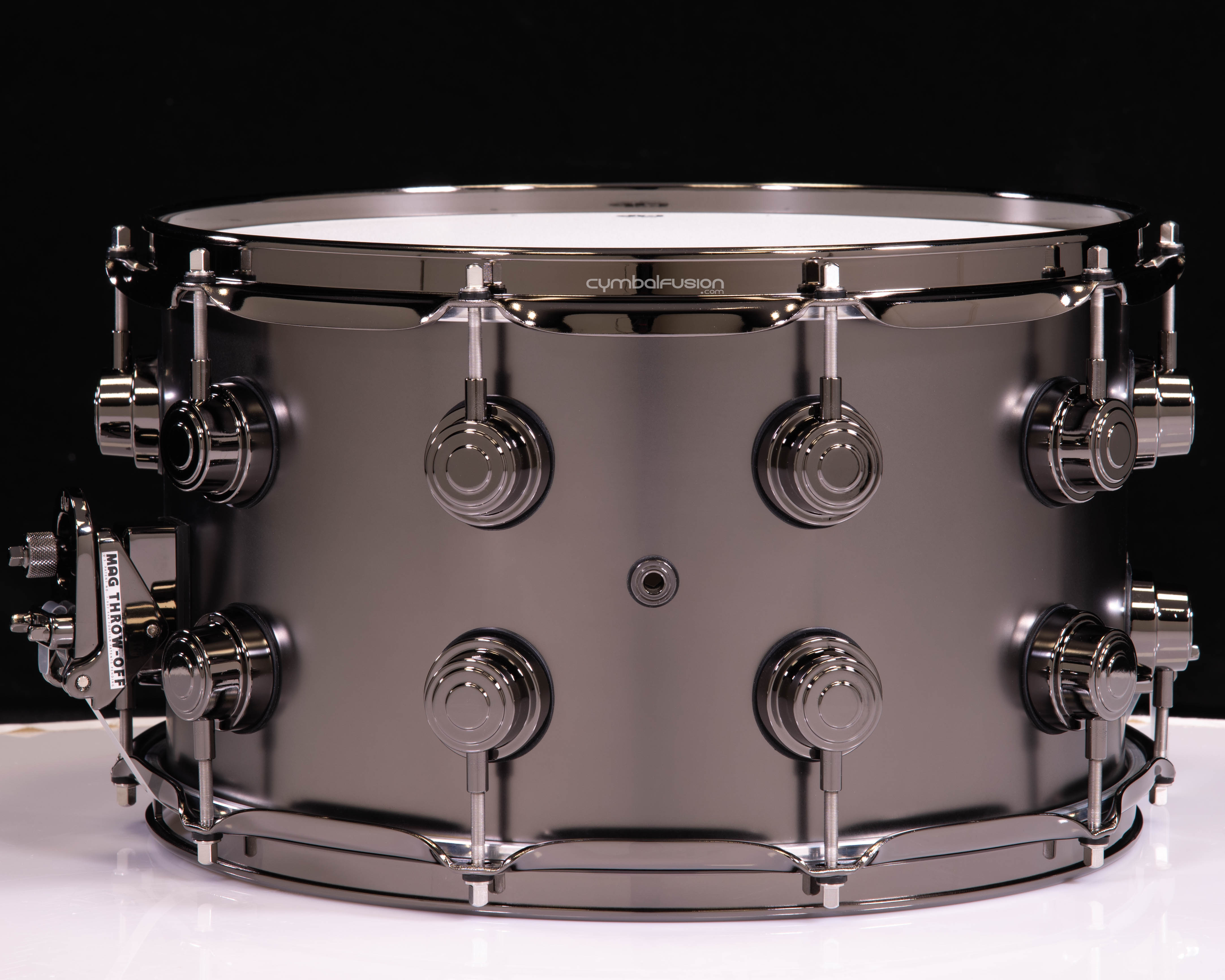 DW Collector's Snare 8x14 - Stain Black Nickel