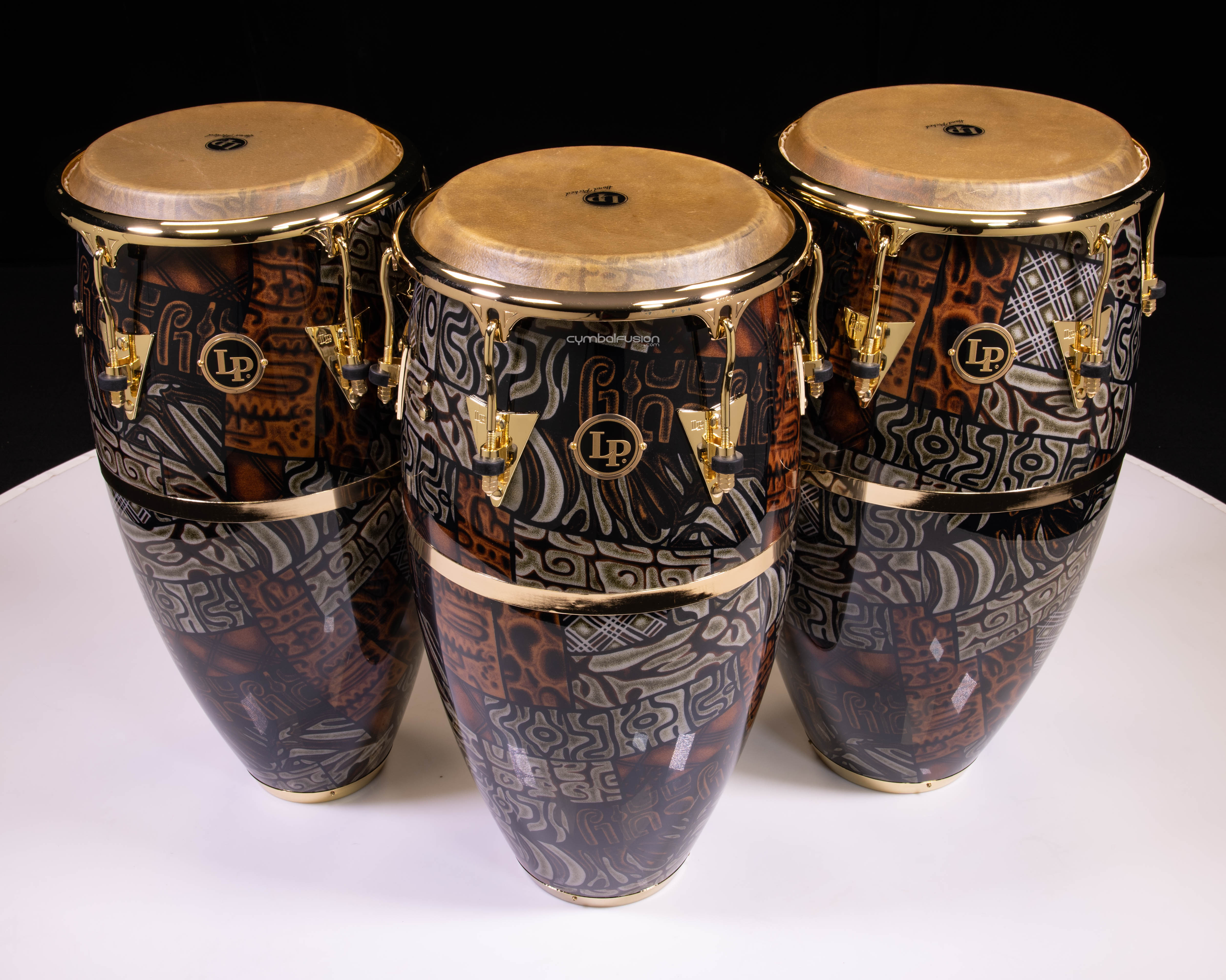 LP Limited Edition Tribal Finish Fiberglass with Gold Hardware