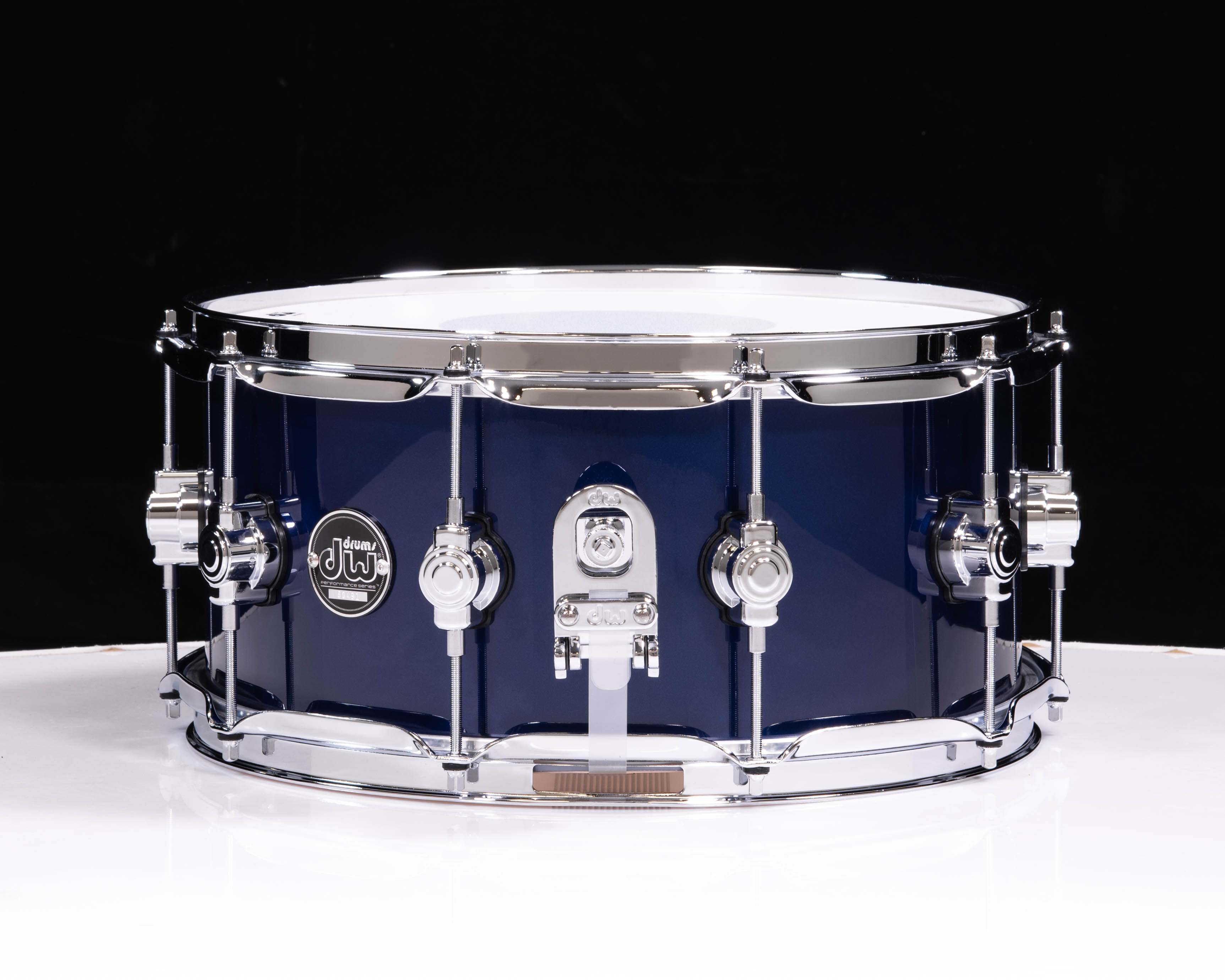 DW Performance Series 6.5x14 Snare Drum - Roadster Blue Metallic