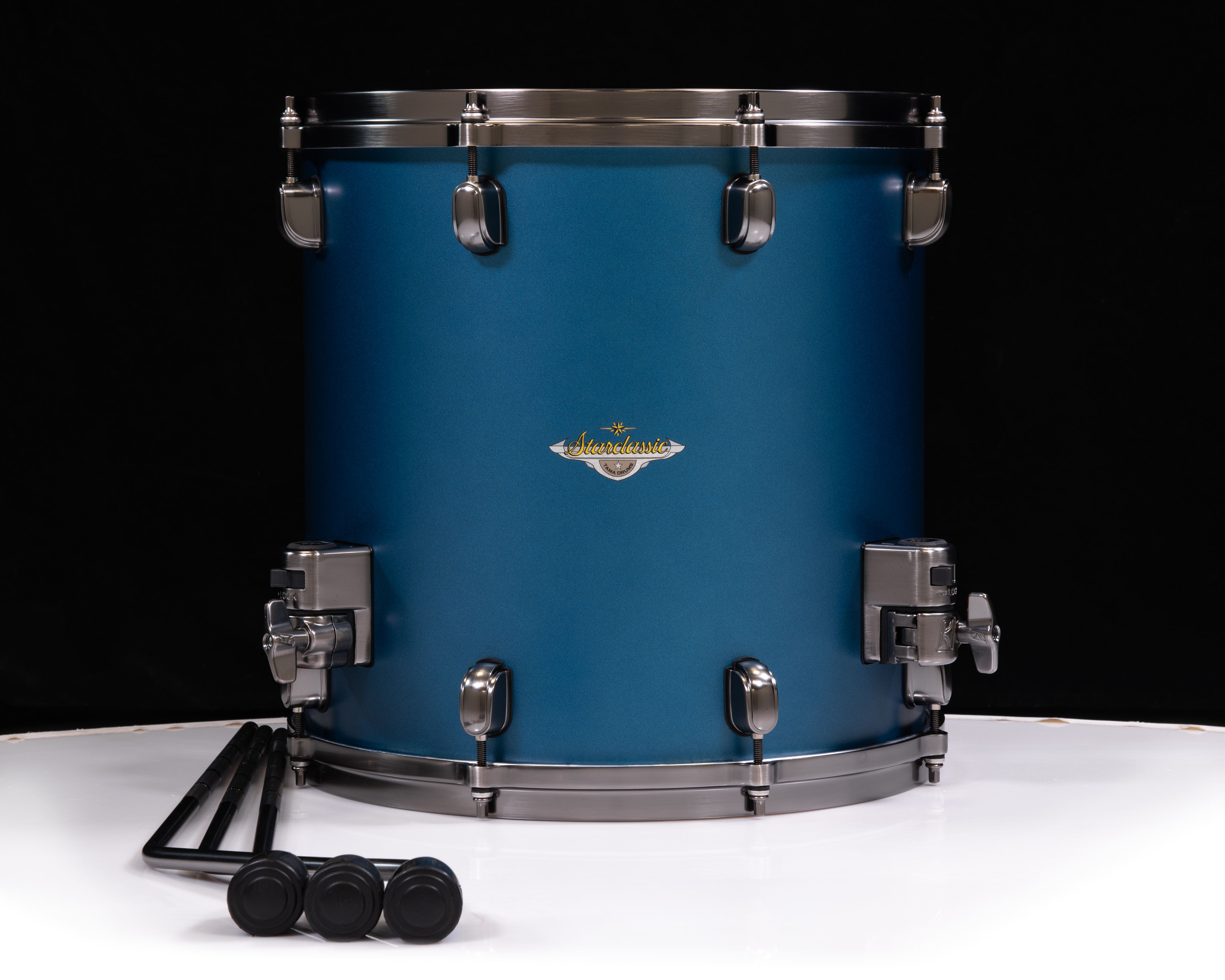 Tama Starclassic Maple 14x14 Drum -Smoked Black Nickel