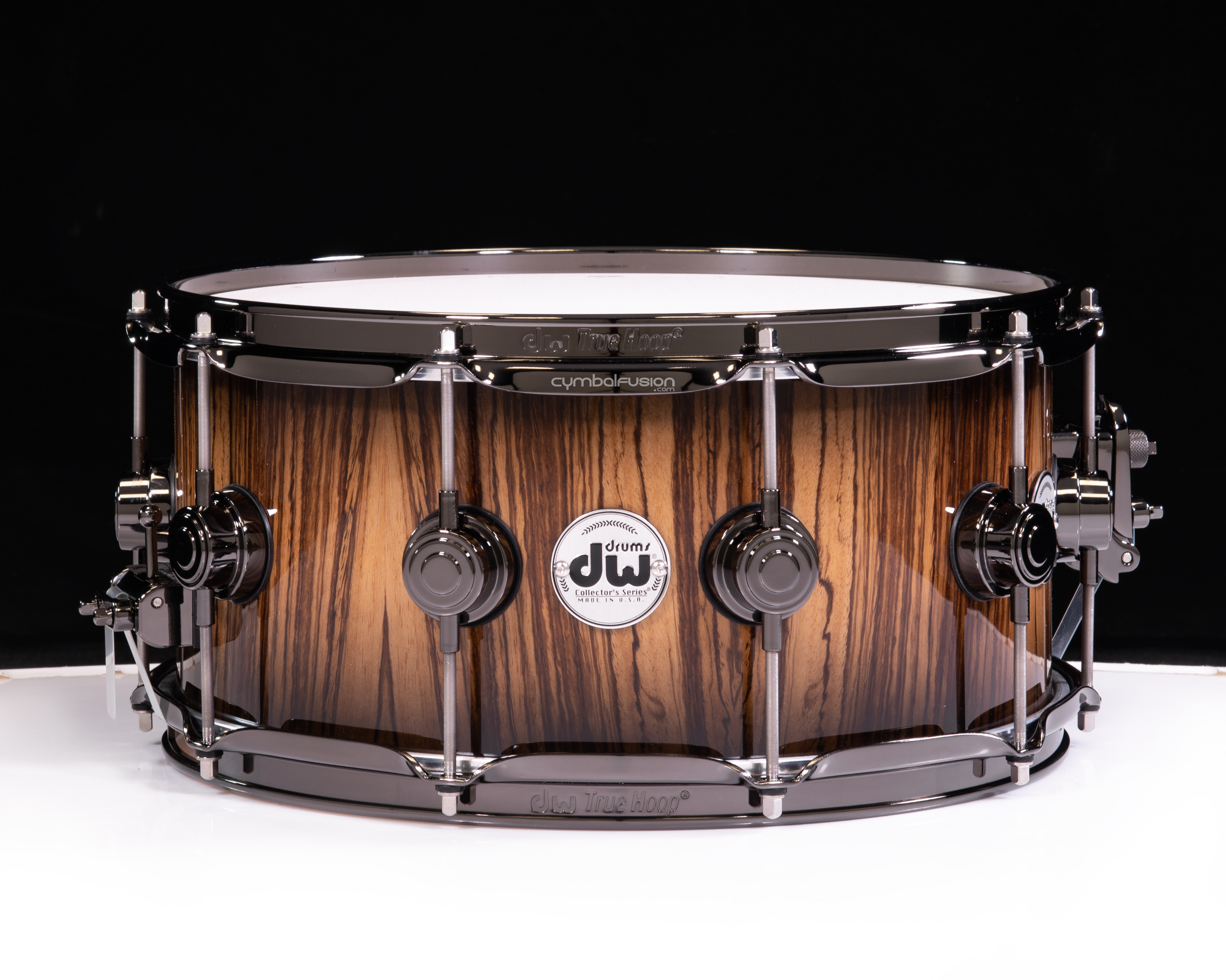 DW Collector's Series 6.5x14 Snare Exotic Quick Candy Burst over