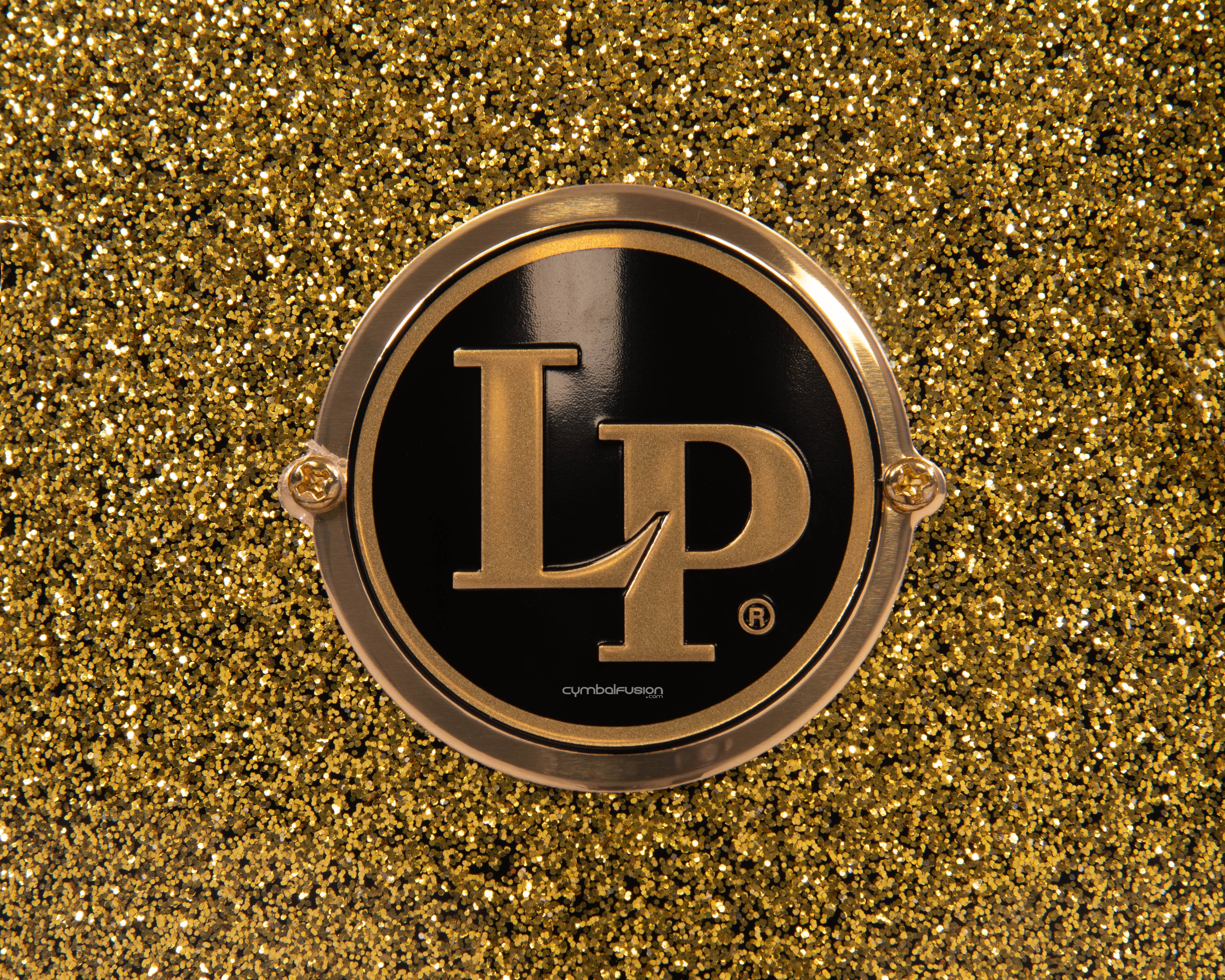 LP Galaxy Fiberglass Complete Gold Set (Congas, Bongos, Stands)