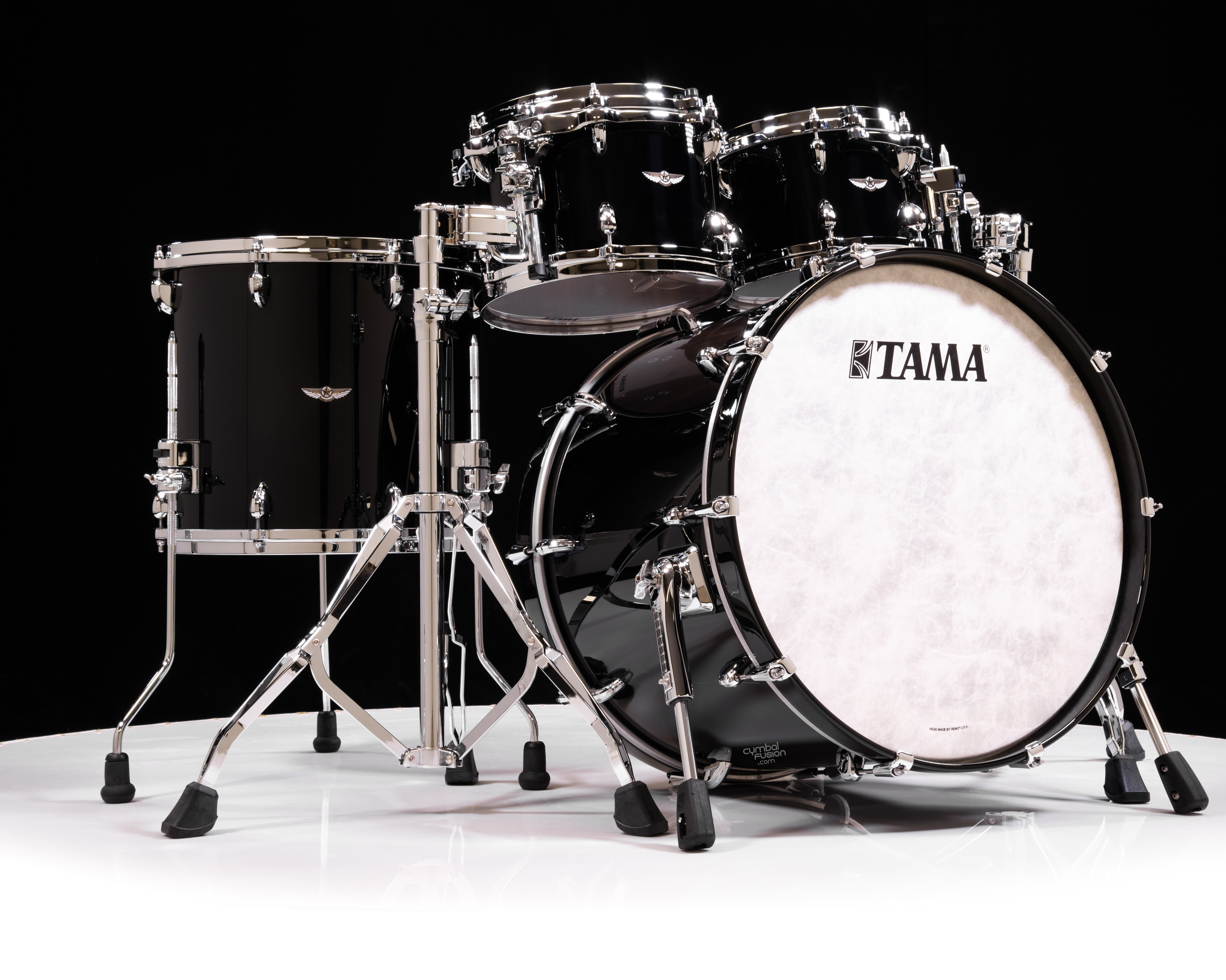 TAMA Drum（インペリアル・スター ）とRoland（TD-4） tama-imperialstar-burnt-red-