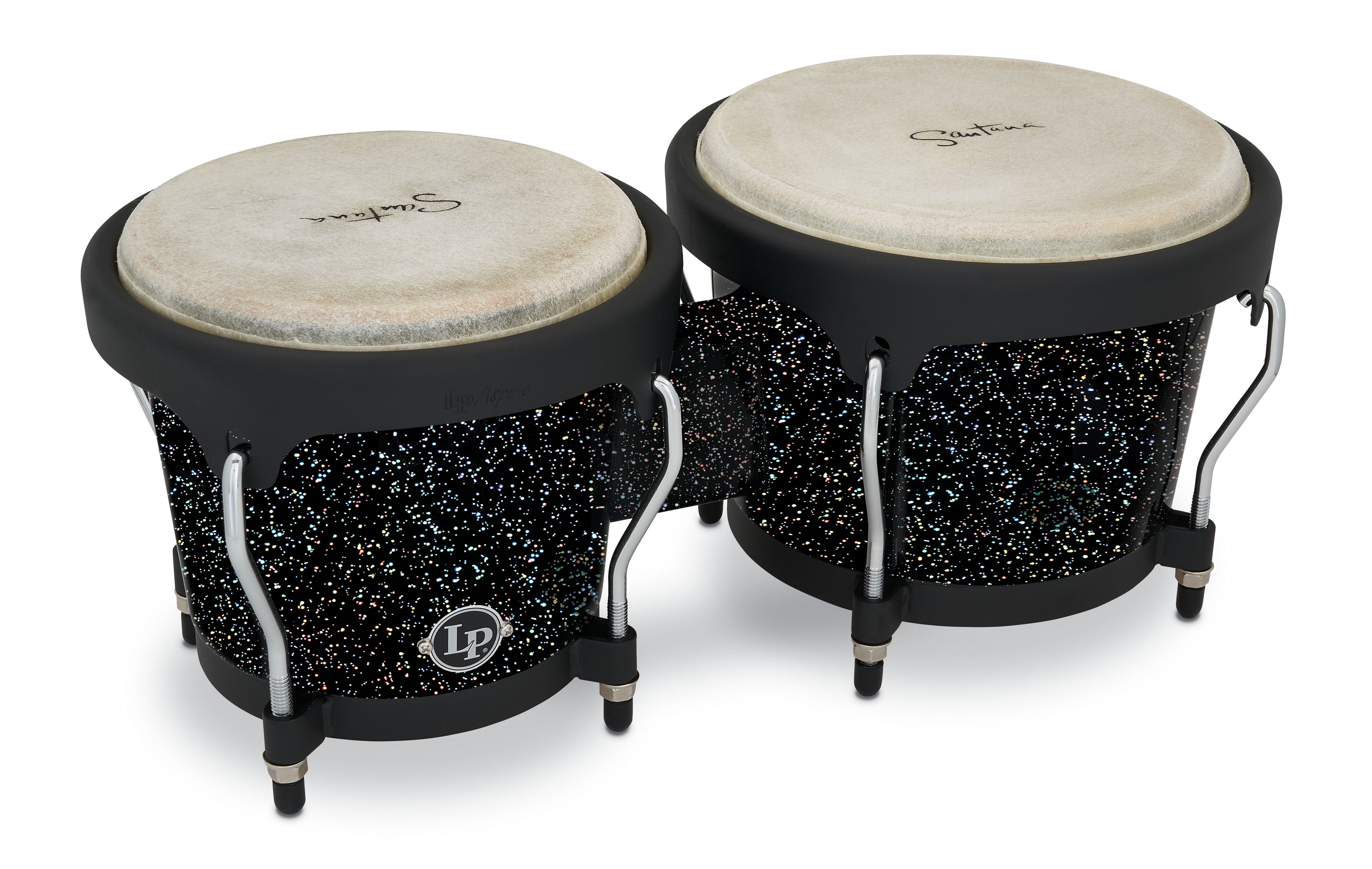 LP Santana Aspire Black Magic Bongos