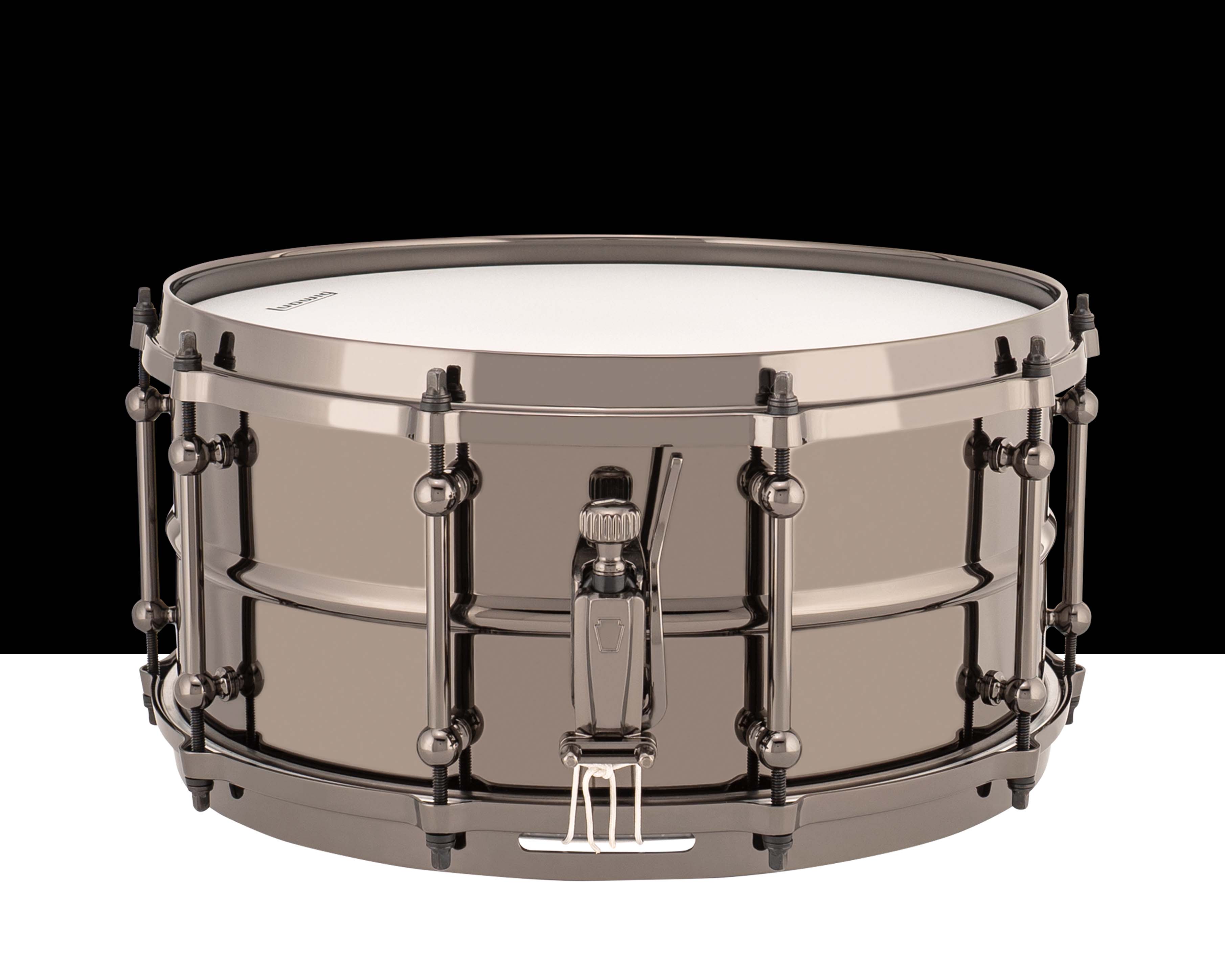ludwigスネア【LU6514】 ”Black-to-Black”Brass 6.5x14インチ Ludwig LU6514 - 6.5