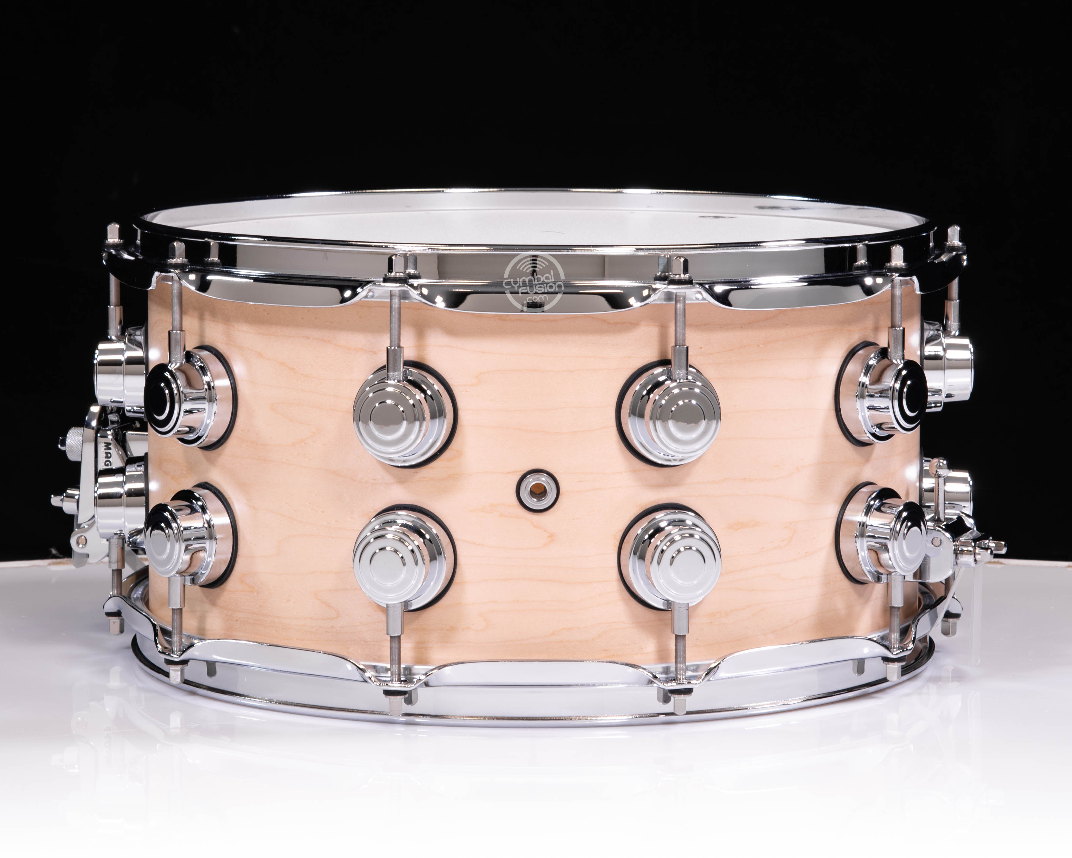 DW Collectors 7x14 SSC Maple Snare Drum - Natural Satin Oil