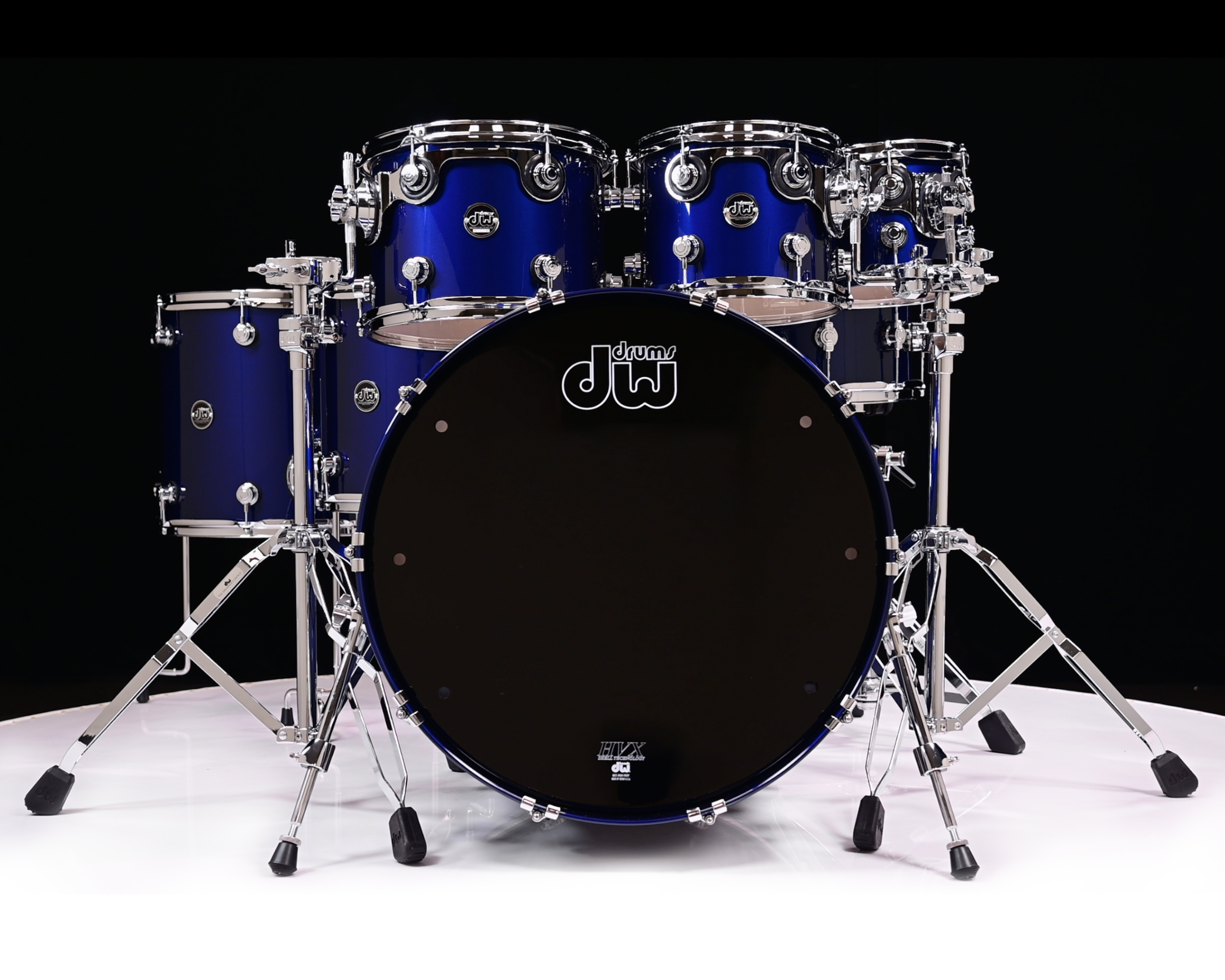 dwe。singＡlongDVD1〜12 DWe 4-Piece Complete Kit Bundle with Roland Cymbals and DW