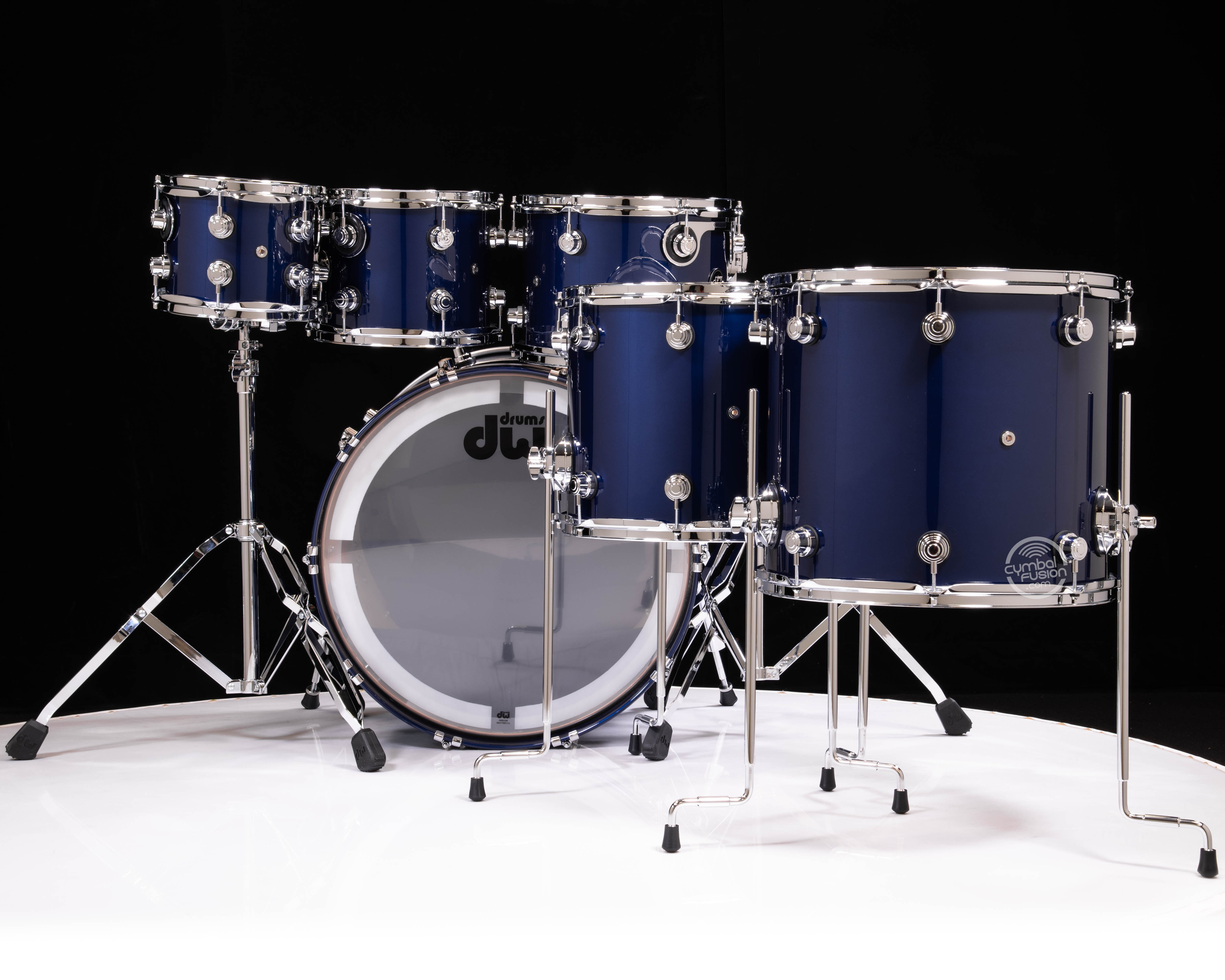 DW Performance Series 6pc Roadster Blue Metallic Lacquer