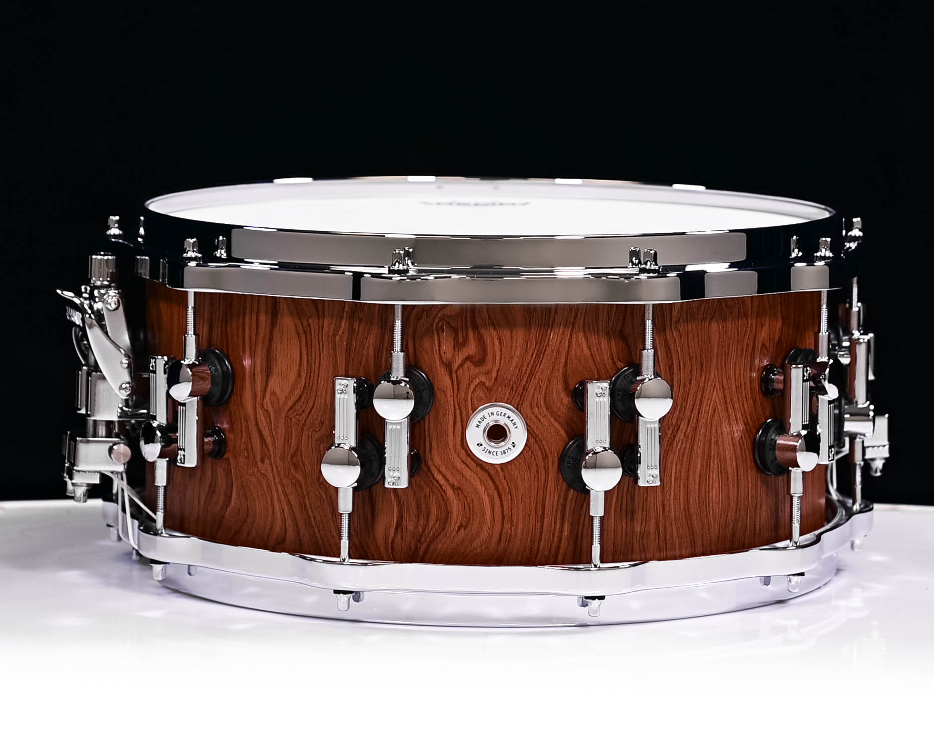 Sonor SQ2 14x6.5 Medium Beech Snare Drum - Bubinga Replica Veneer 