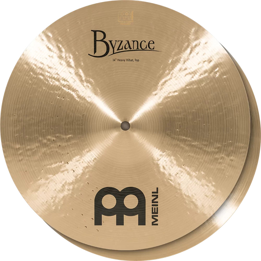 Meinl 18'' Byzance Brilliant Heavy Hammered Hihats